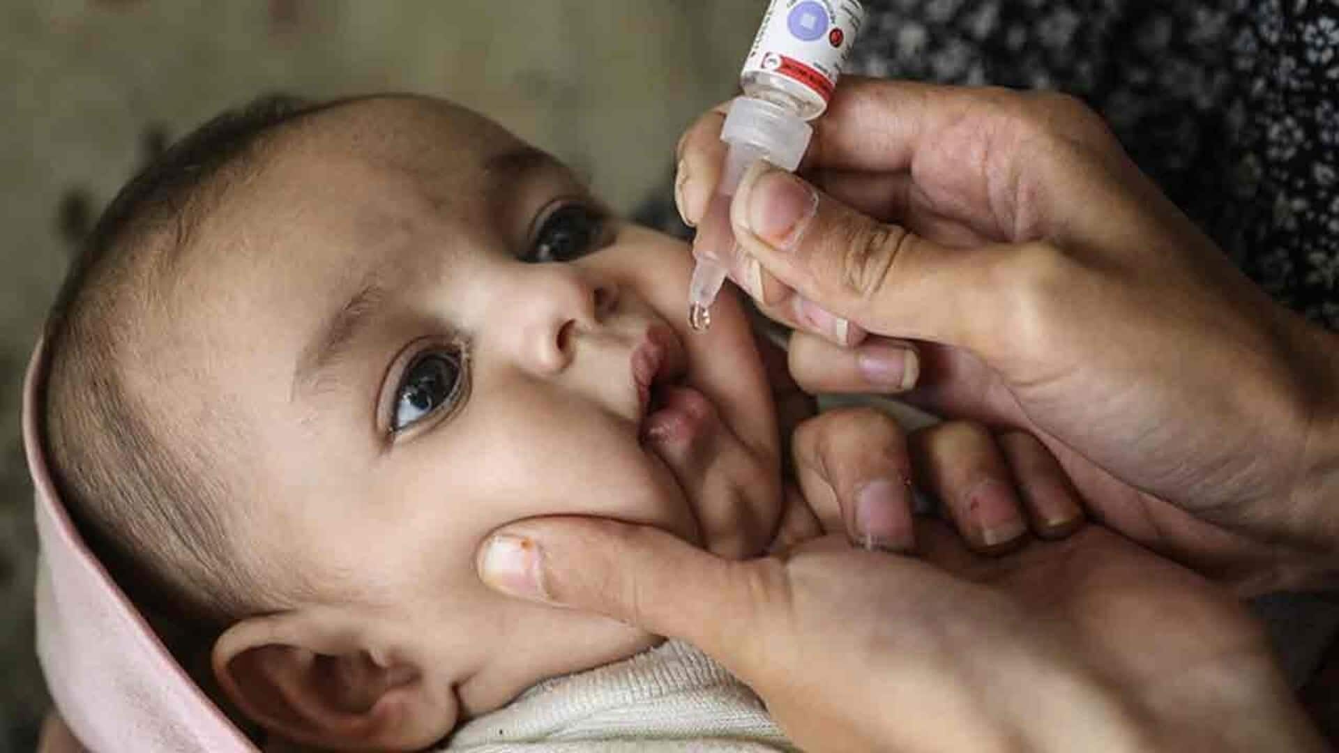 Polio: ఈ నెల 12 నుంచి పోలియో చుక్కలు Polio: ఈ నెల 12 నుంచి పోలియో చుక్కలు