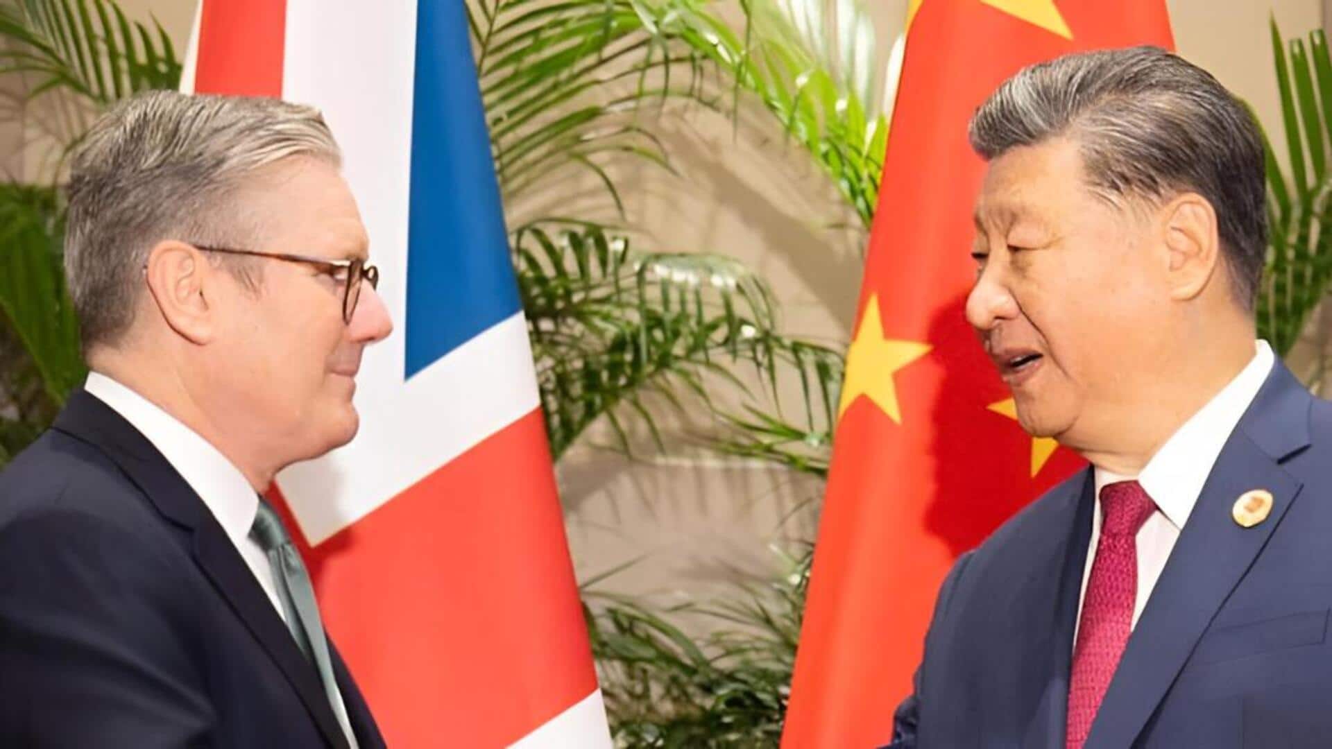 China-Britain: చైనా-బ్రిటన్‌ సంబంధాల్లో కొత్త అధ్యాయం.. జిన్‌పింగ్‌తో స్టార్మర్‌ భేటీ