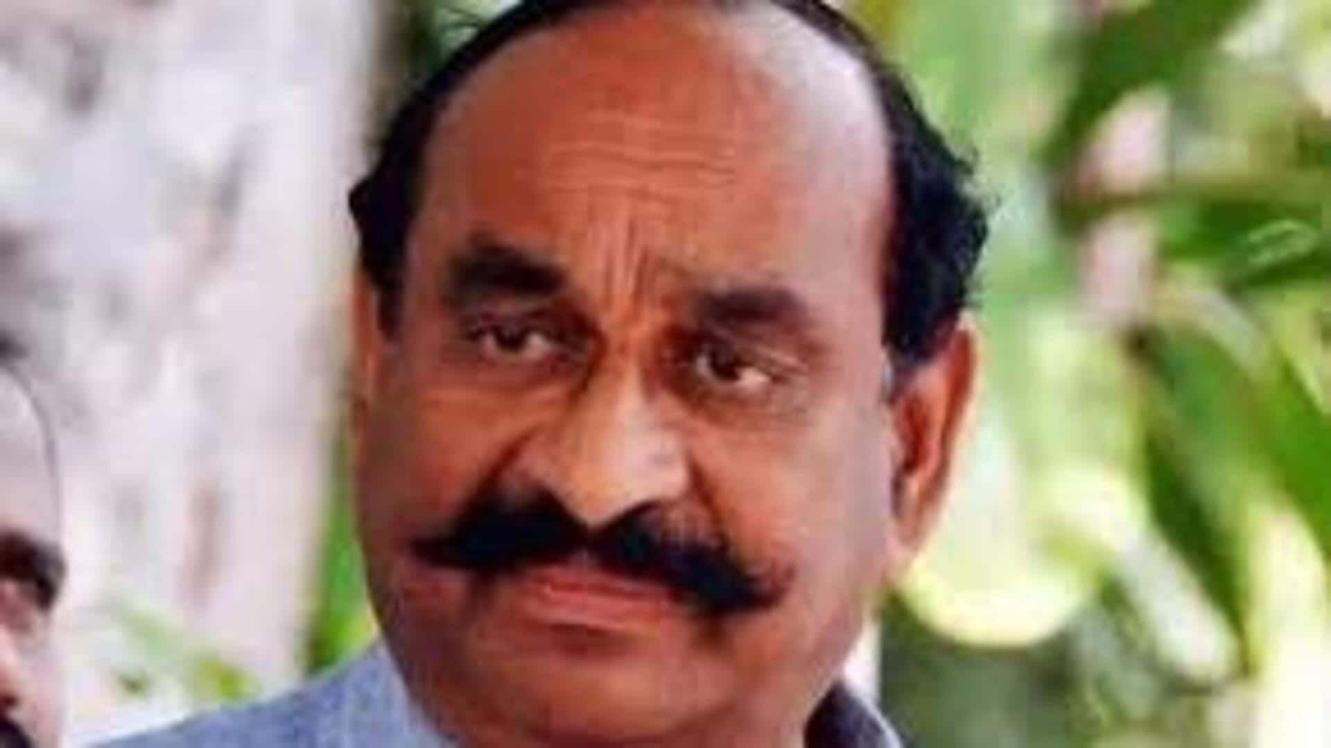 Ramreddy Damodar Reddy: మాజీ మంత్రి రాంరెడ్డి దామోదర్ రెడ్డి కన్నుమూత..