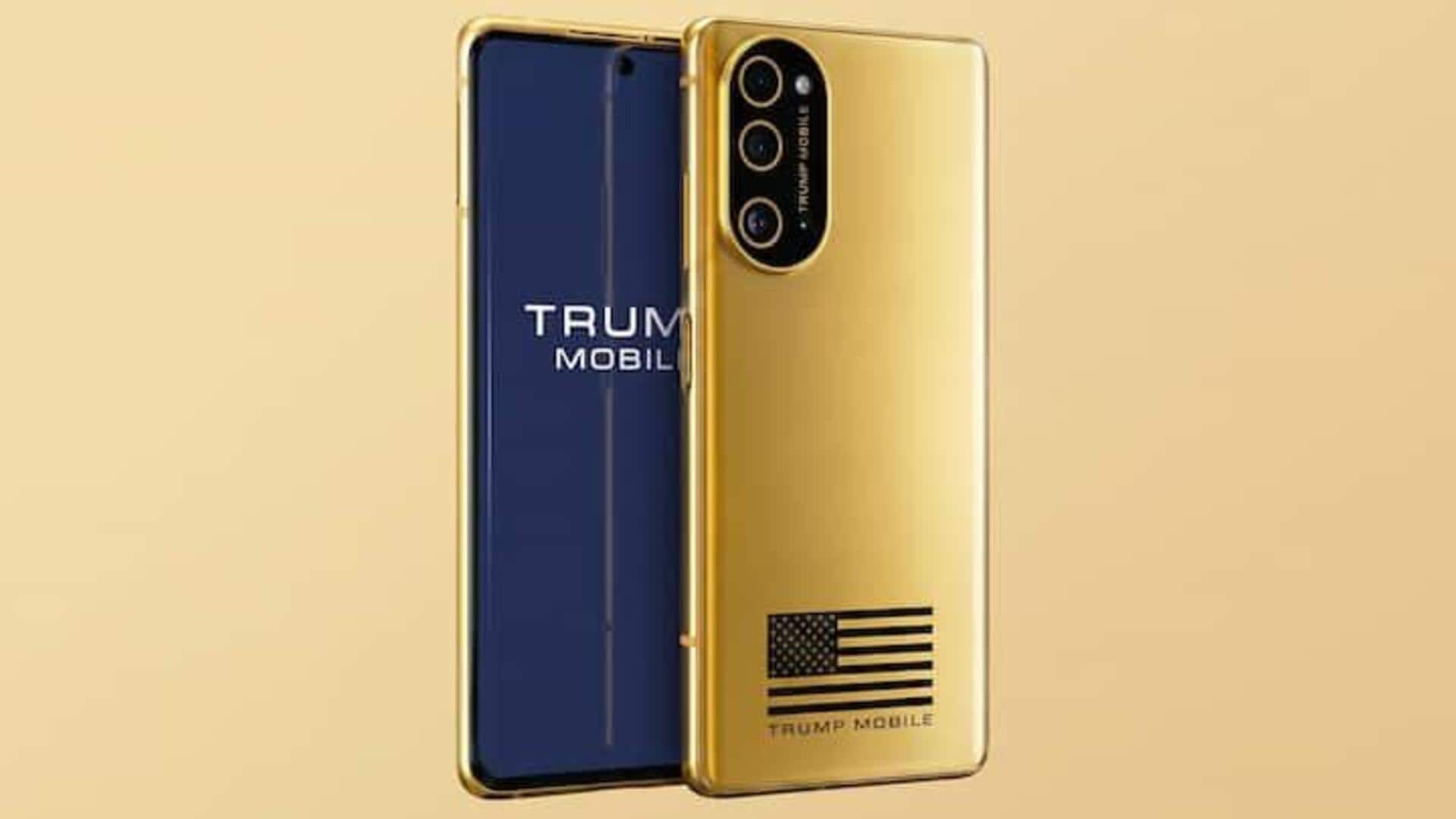 New Trump Phone: గోల్డ్ లుక్‌తో ట్రంప్ మొబైల్ ఫోన్.. ధర ఎంతో తెలుసా?