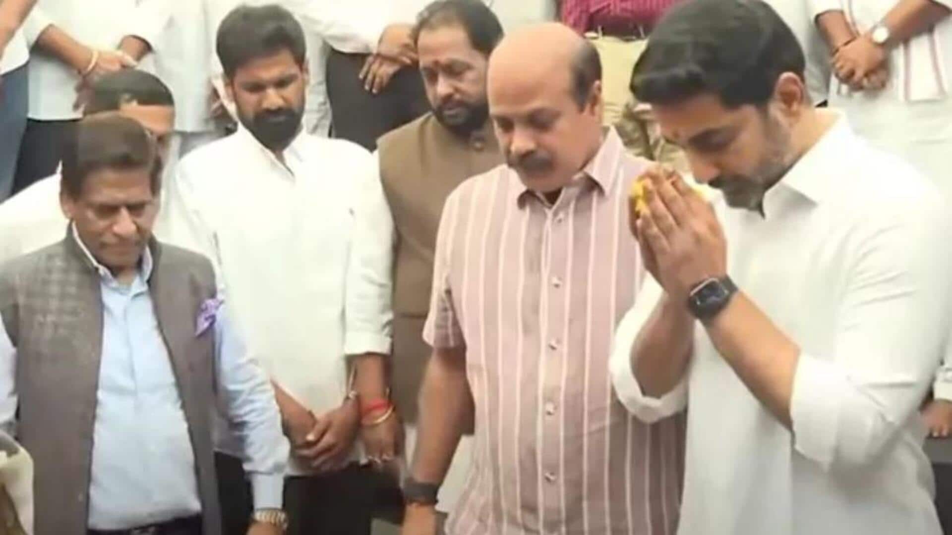 Nara Lokesh: విశాఖలో ఏఐ ఎడ్జ్ డేటా సెంటర్‌కి నారా లోకేశ్ శంకుస్థాపన