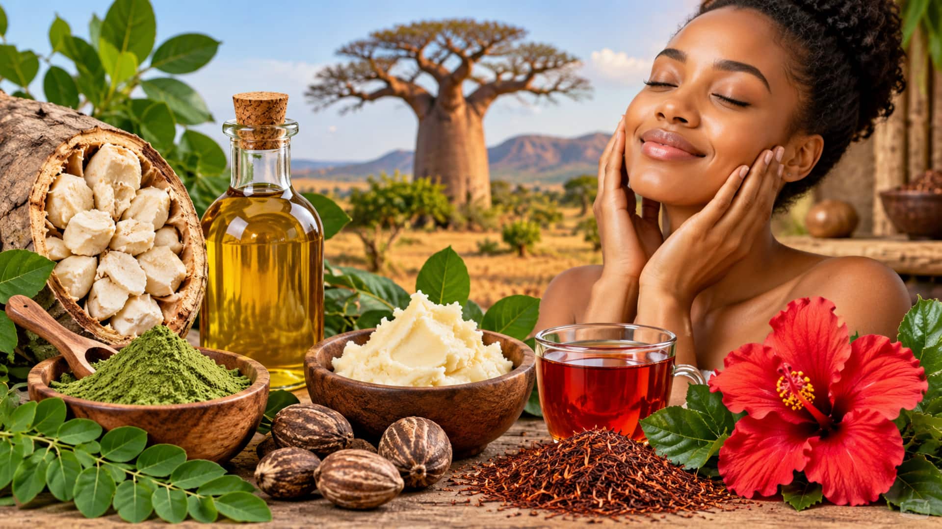 African Herbs for Skin Care: చర్మ సంరక్షణకు 5 ఆఫ్రికన్ హెర్బ్స్.. బాబాబ్ ఆయిల్ నుంచి షియా బటర్ వరకు