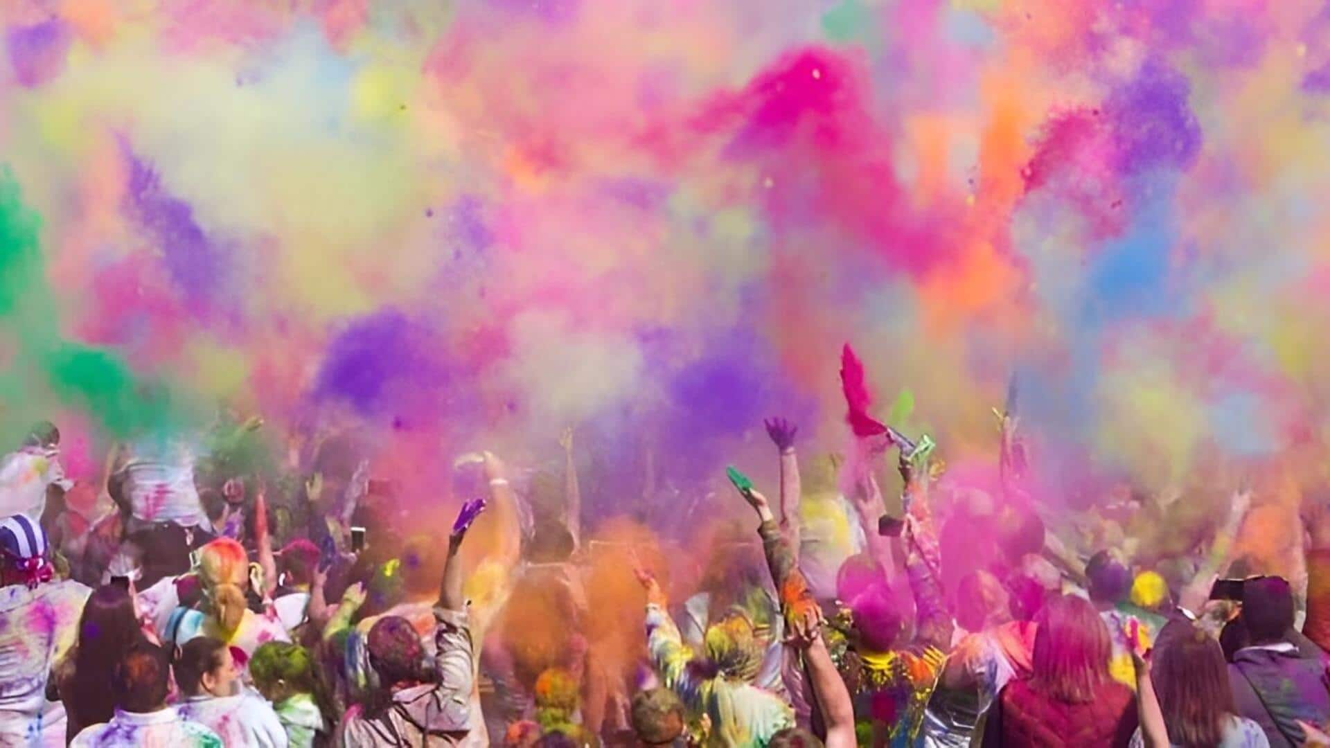 Countries Where Holi Festival Is Celebrated: ప్రపంచవ్యాప్తంగా రంగుల హోలీ సంబరాలు