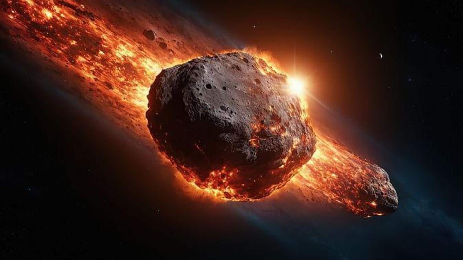 Asteroid: భూమి దగ్గర నుంచి దూసుకెళ్లిన భారీ గ్రహశకలం.. దాతిరిగి 3 ఏళ్ళ తర్వాత..! Asteroid: భూమి దగ్గర నుంచి దూసుకెళ్లిన భారీ గ్రహశకలం.. దాతిరిగి 3 ఏళ్ళ తర్వాత..!
