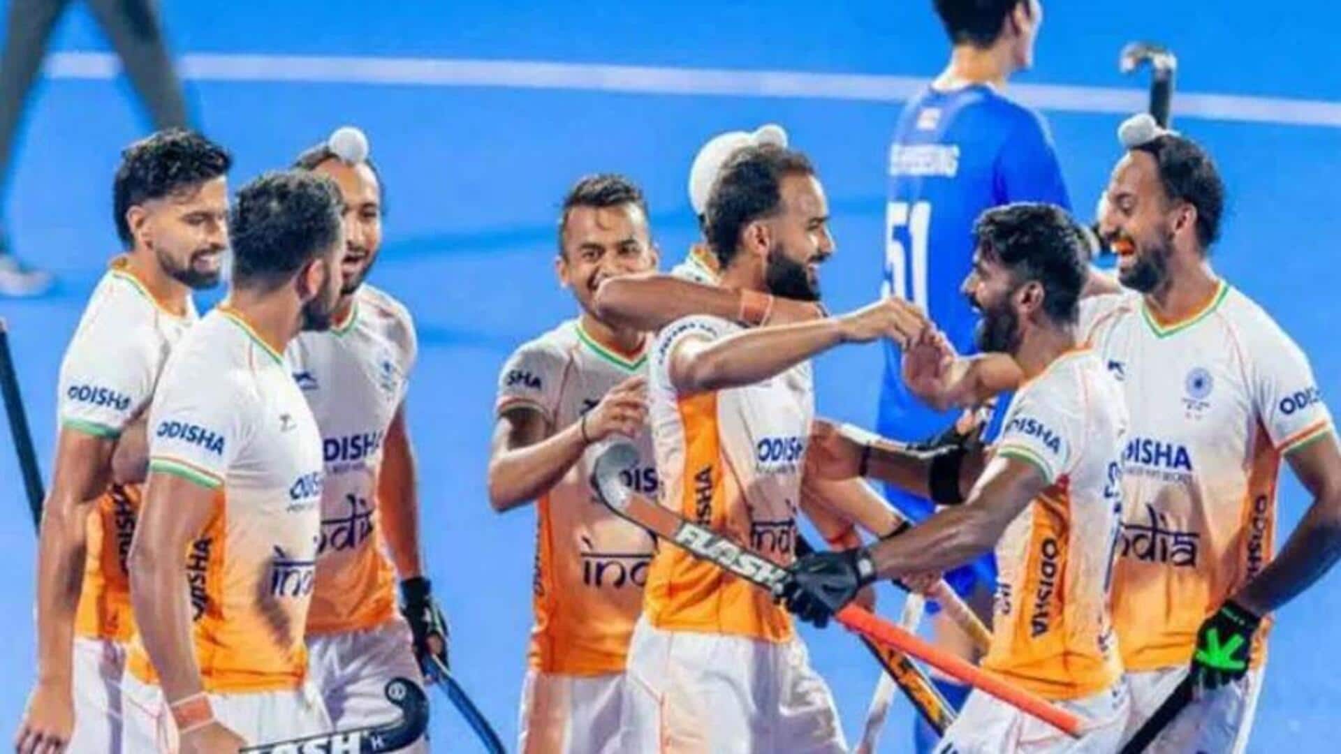Hockey Asia Cup: ఆసియా కప్ ఫైనల్లో కొరియా చిత్తు.. నాలుగో టైటిల్తో మెరిసిన భారత జట్టు Hockey Asia Cup: ఆసియా కప్ ఫైనల్లో కొరియా చిత్తు.. నాలుగో టైటిల్తో మెరిసిన భారత జట్టు
