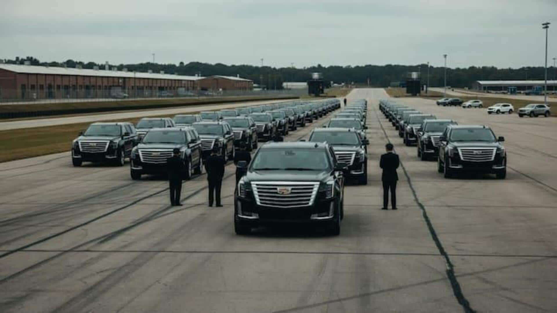 Cadillac Escalade SUV: అధ్యక్షుడి కాన్వాయ్ కోసం 250 క్యాడిలాక్ ఎస్కలేడ్ ఎస్‌యూవీల కొనుగోలు.. ట్రంప్ ప్రకటన