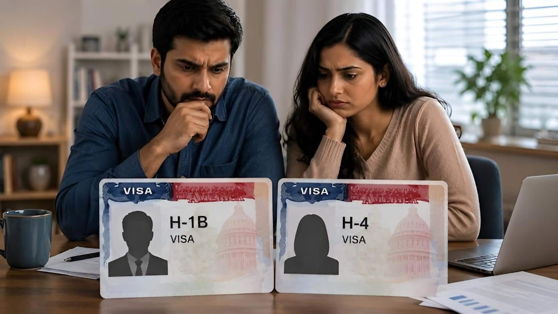 H-4 visa: హెచ్‌-4 వీసాదారులకు ట్రంప్‌ సర్కారు షాక్‌.. వర్క్‌ పర్మిట్‌ రద్దుకు సిద్ధం