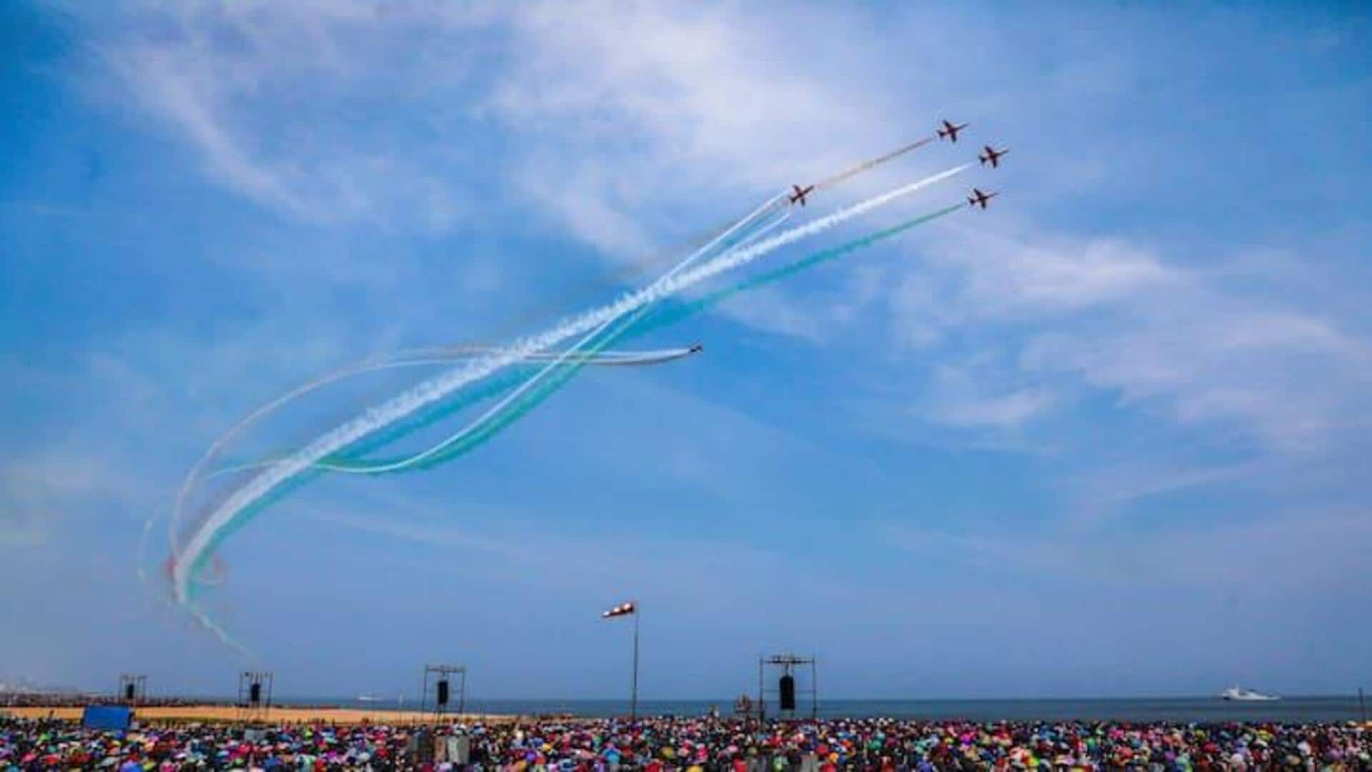 Chennai air show: చెన్నైలో వైమానిక దళ ఎయిర్‌ షోలో విషాదానికి తొక్కిసలాట కారణం కాదు: డీఎంకే