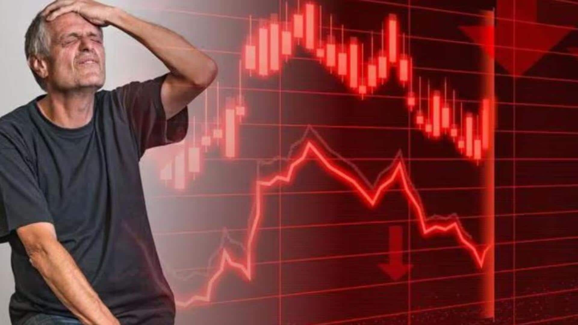 Stock market: స్టాక్ మార్కెట్లో భారీ పతనం.. 700 పాయింట్లు నష్టపోయిన సెన్సెక్స్ 