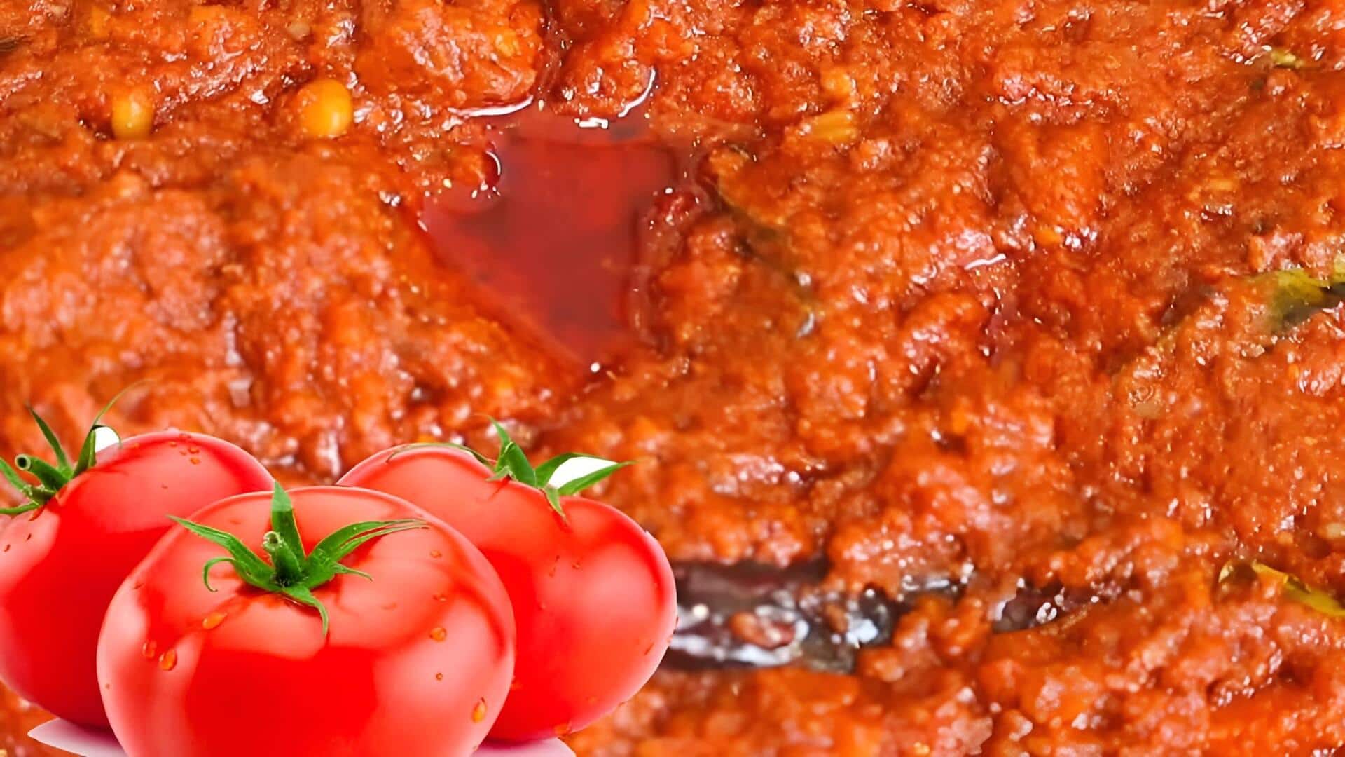 Tomato Chutney: పర్ఫెక్ట్ కొలతలతో అప్పటికప్పుడు చేసుకునే టమోటా నిల్వ పచ్చడి! -  