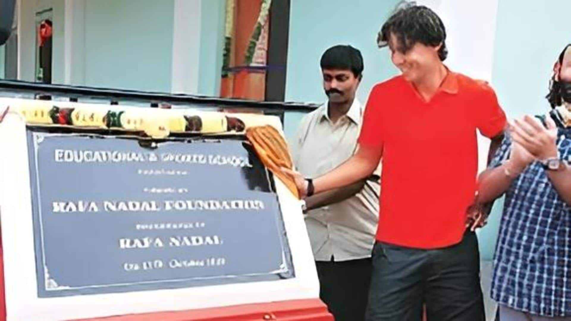 Rafael Nadal: రఫెల్‌ సాయంతో అనంతపురంలో టెన్నిస్‌ పాఠశాల..జాతీయ స్థాయిలో మెరిసిన 25 మంది 