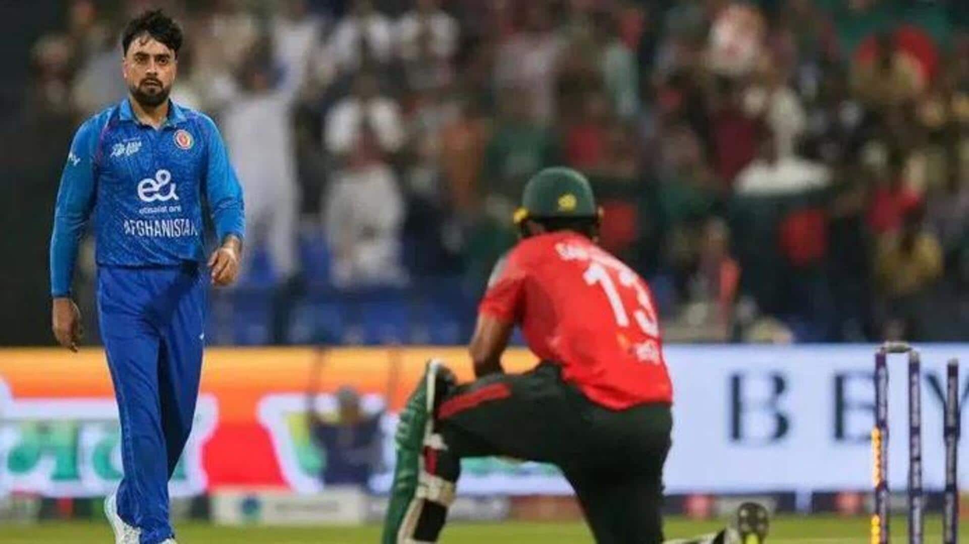 Rashid Khan : భువనేశ్వర్‌ను వెనక్కి నెట్టి.. ఆసియా కప్‌లో రషీద్ ఖాన్ సరికొత్త చరిత్ర
