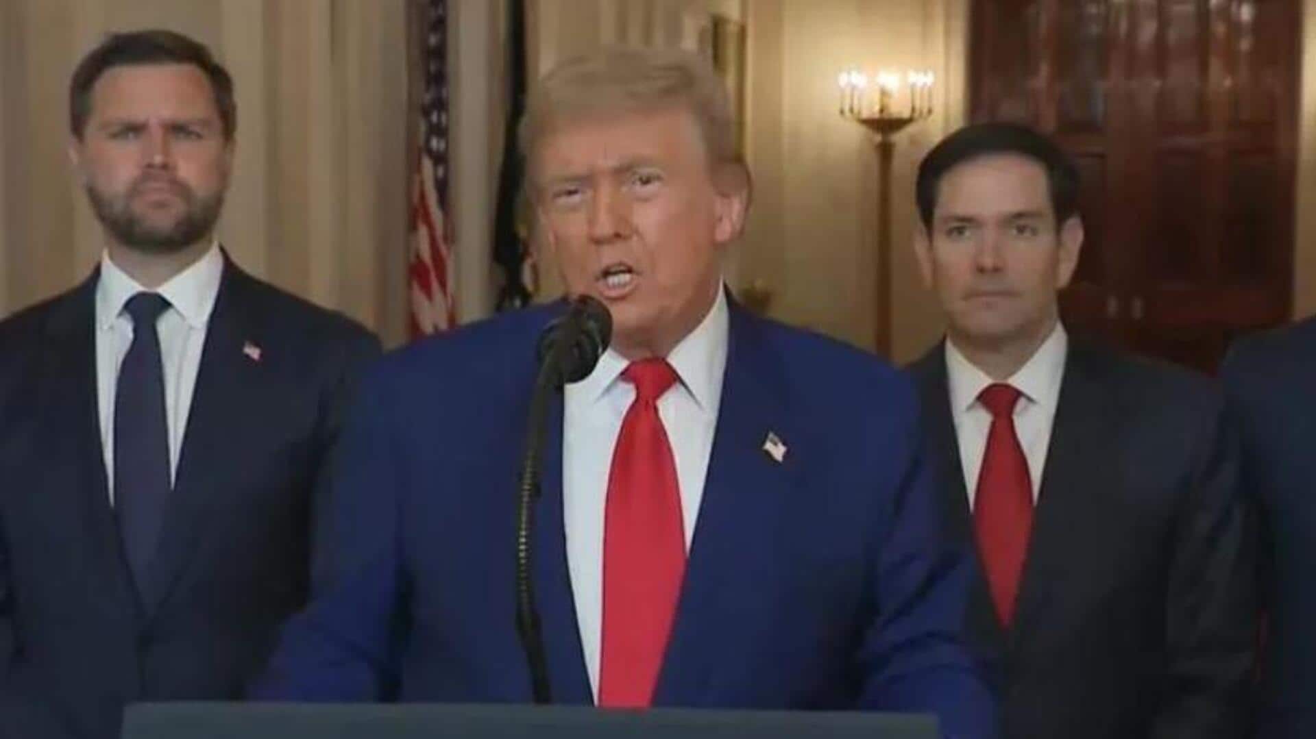 Donald Trump: ఇరాన్ శాంతిని ఎంచుకోకపోతే అంతం చేస్తాం : ట్రంప్ కీలక వ్యాఖ్యలు Donald Trump: ఇరాన్ శాంతిని ఎంచుకోకపోతే అంతం చేస్తాం : ట్రంప్ కీలక వ్యాఖ్యలు