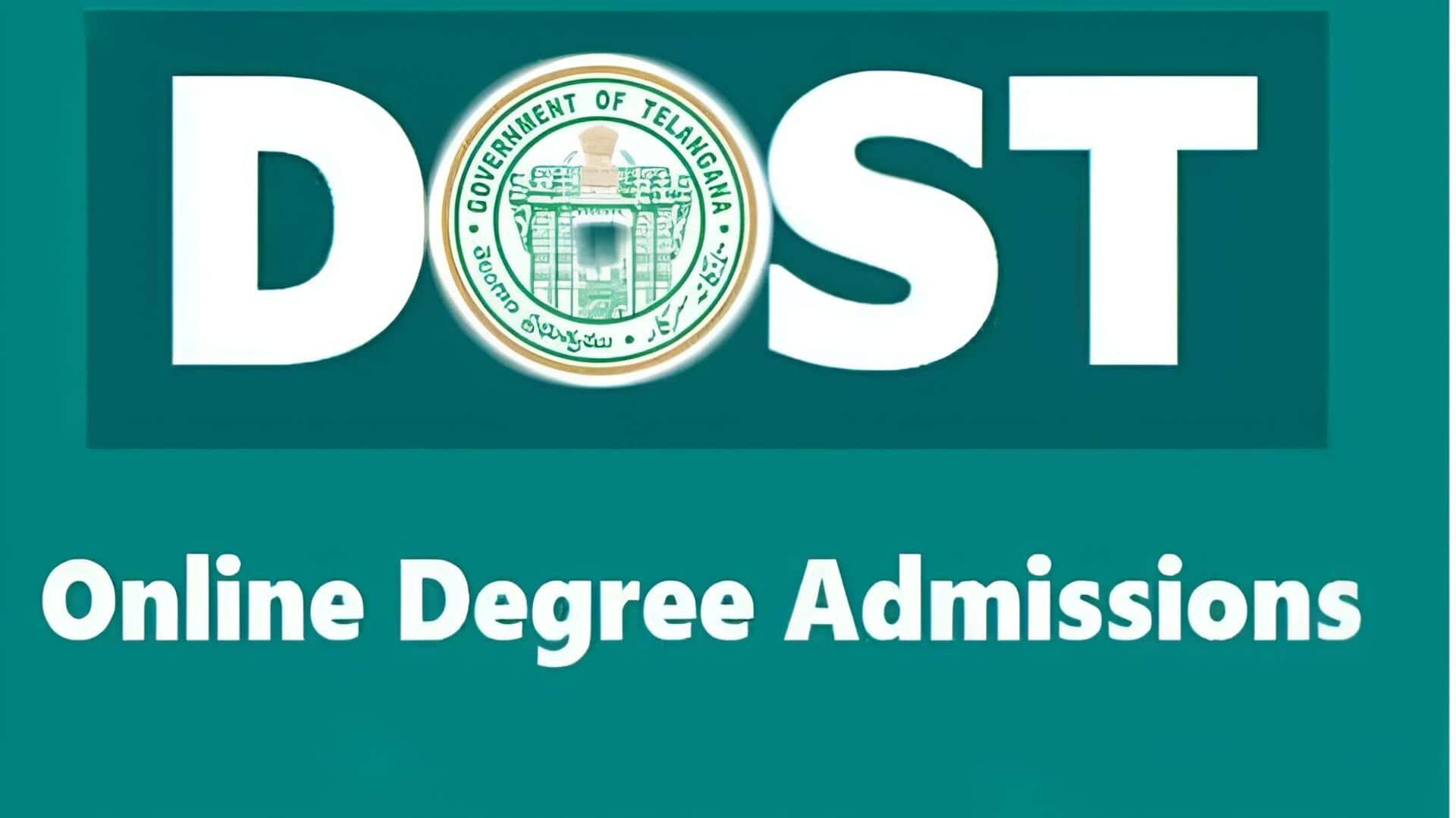 DOST: తెలంగాణలో 'దోస్త్' నోటిఫికేషన్ విడుదల.. డిగ్రీ అడ్మిషన్లకు గ్రీన్ సిగ్నల్