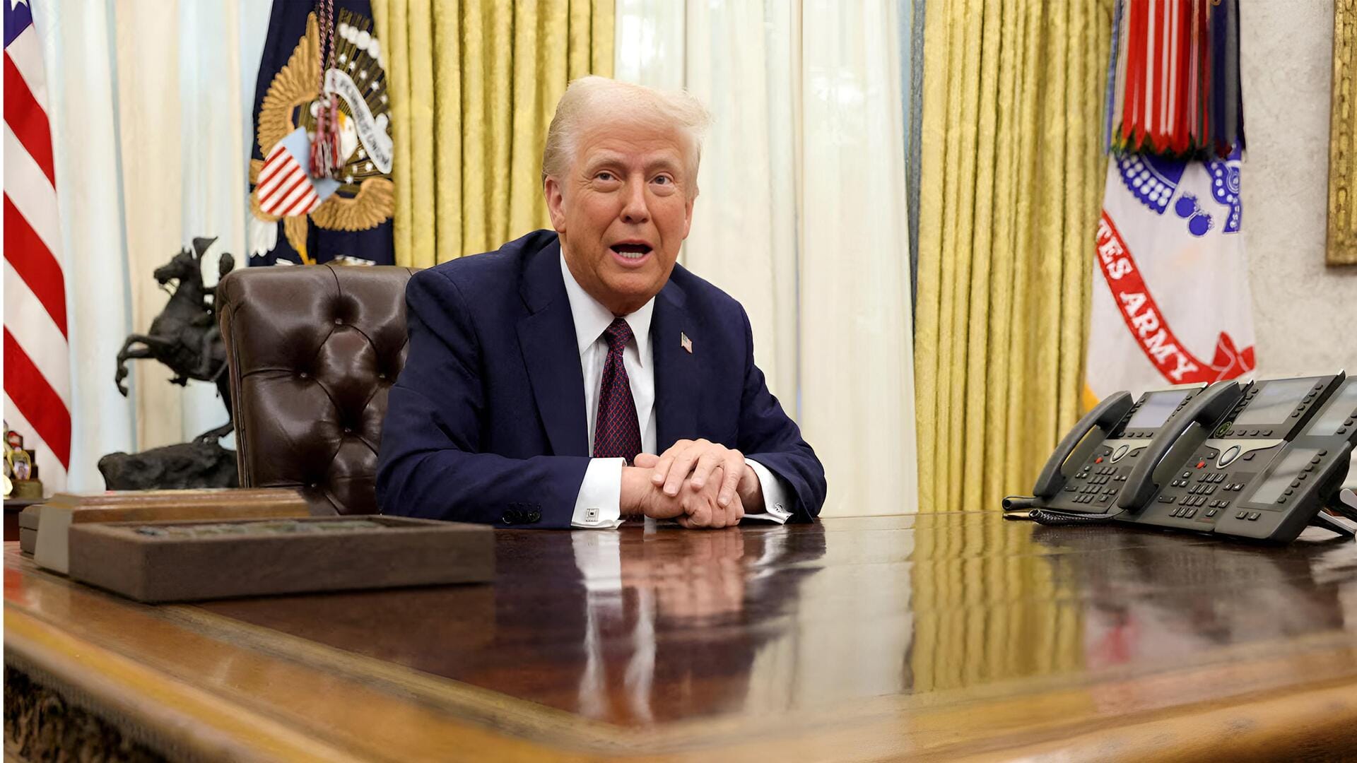 Trump: 'అది కేవలం ప్రేమతో కొట్టిన దెబ్బ'.. అమెరికా-ఇరాన్ ఘర్షణపై ట్రంప్ వ్యాఖ్య