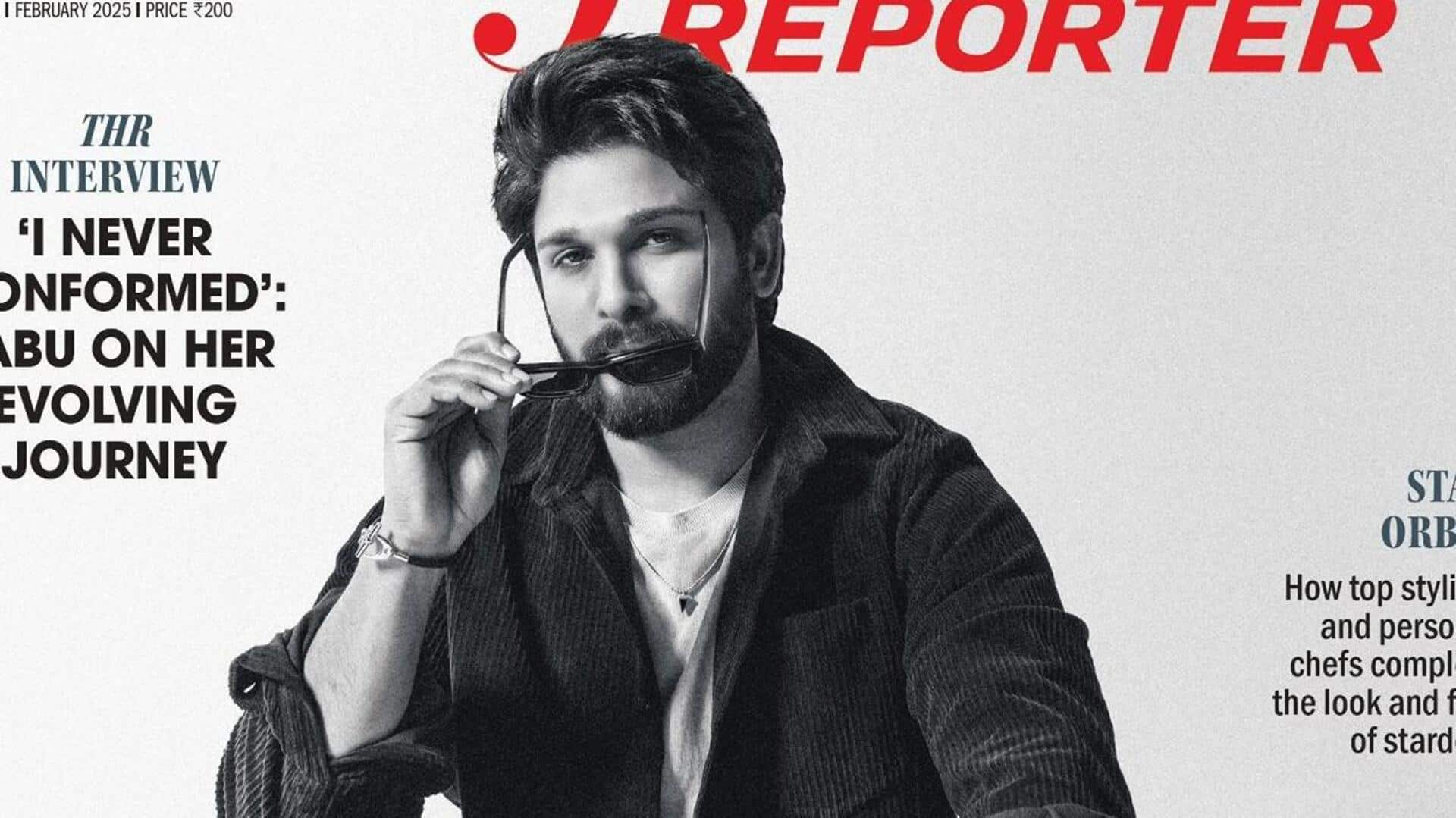 Allu Arjun: అల్లు అర్జున్ మరో ఘనత.. 'ది హాలీవుడ్‌ రిపోర్టర్‌ ఇండియా' తొలి మ్యాగజైన్‌ కవర్‌పై బన్నీ 