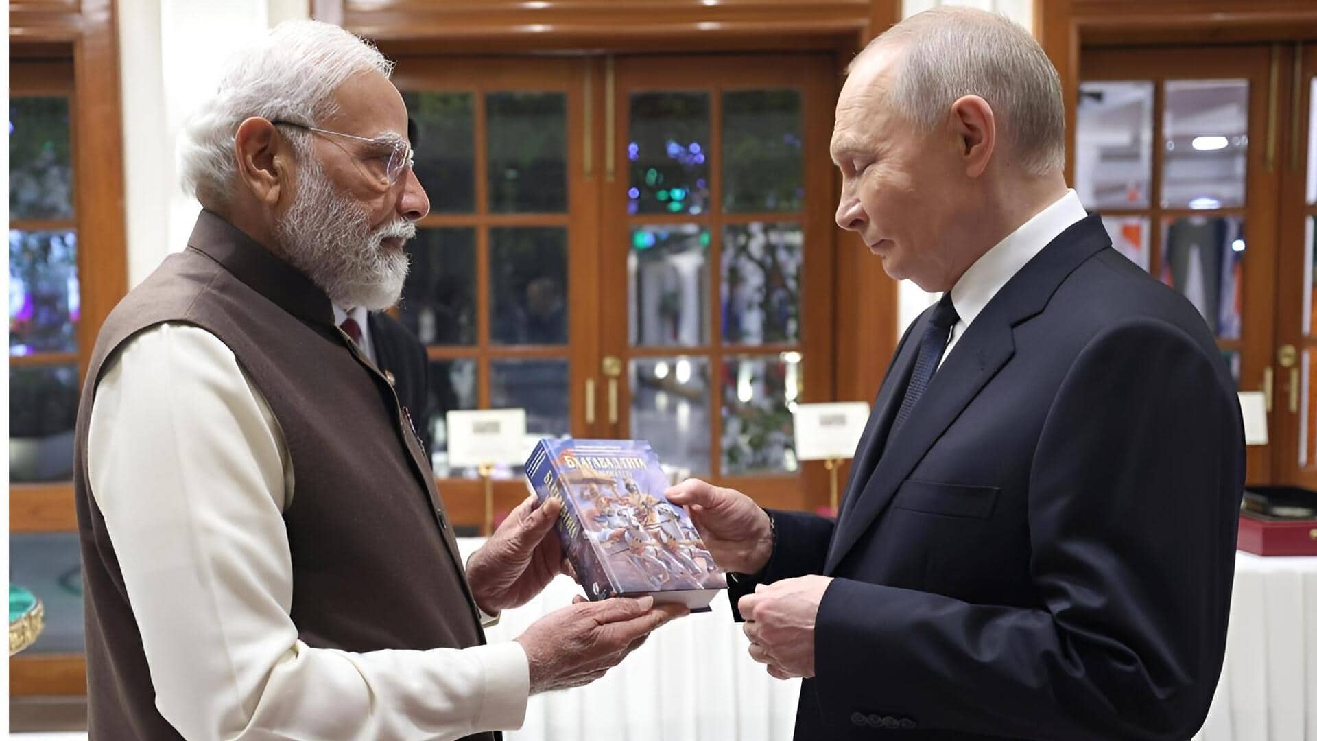 Modi-Putin: పుతిన్‌కు స్పెషల్ గిఫ్ట్ ఇచ్చిన మోడీ.. ప్రత్యేకత ఇదే!