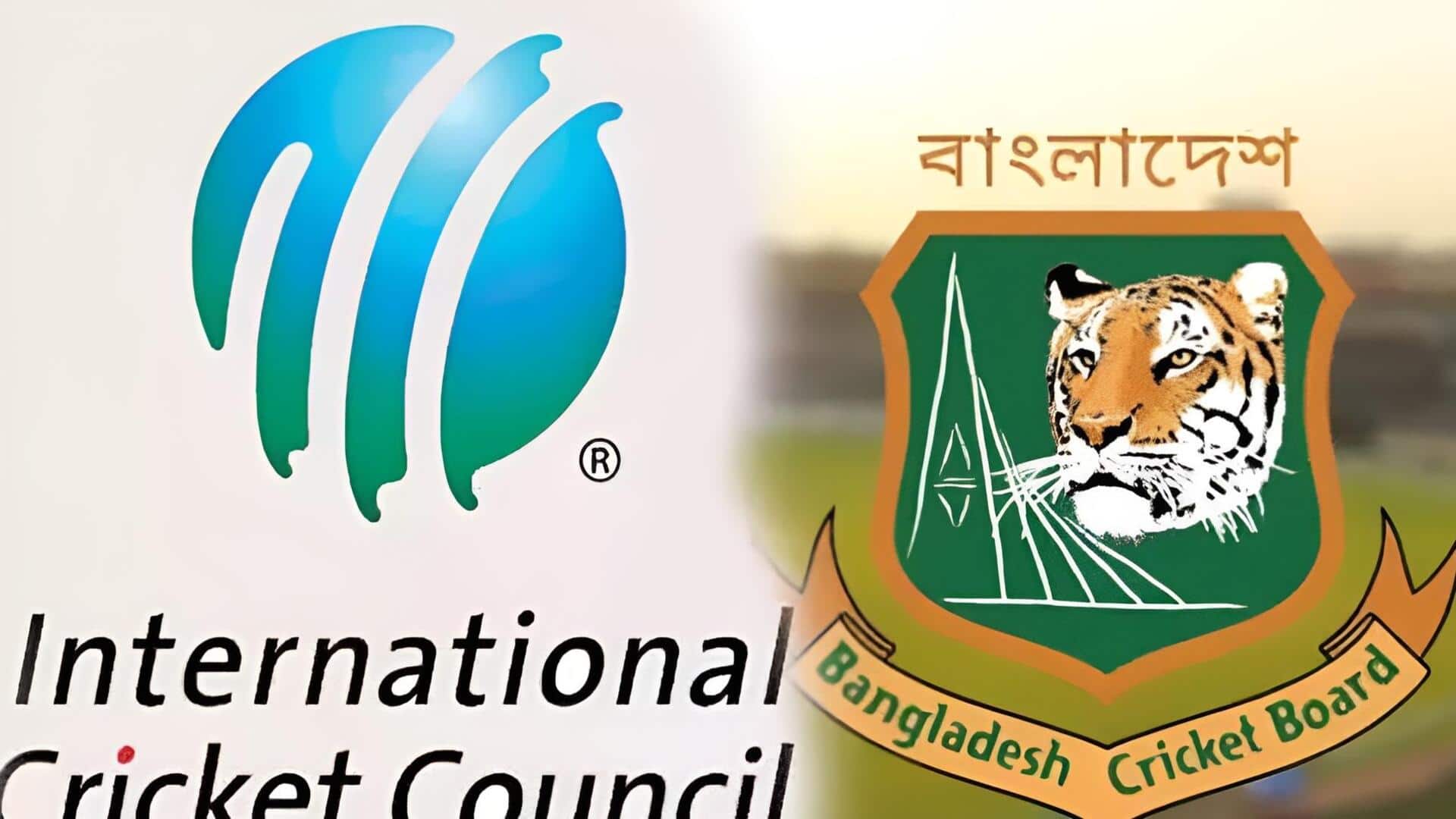ICC- Bangladesh Cricket Board: ఐసీసీ బృందంలో భారత్‌కు చెందిన అధికారికి బంగ్లాదేశ్ వీసా నిరాకరణ