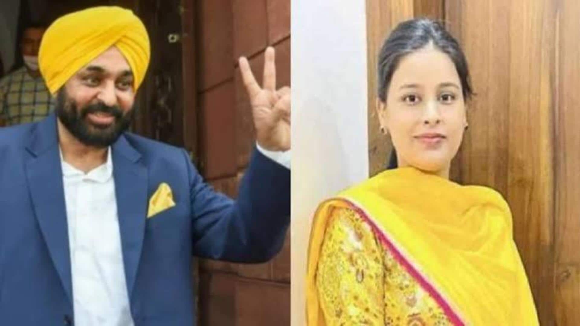 CM Bhagwant Mann wife: పంజాబ్‌ సీఎం భార్యపై సంచలన ఆరోపణలు.. రూ.5 కోట్లు డిమాండ్‌ చేశారంటూ ఫిర్యాదు!