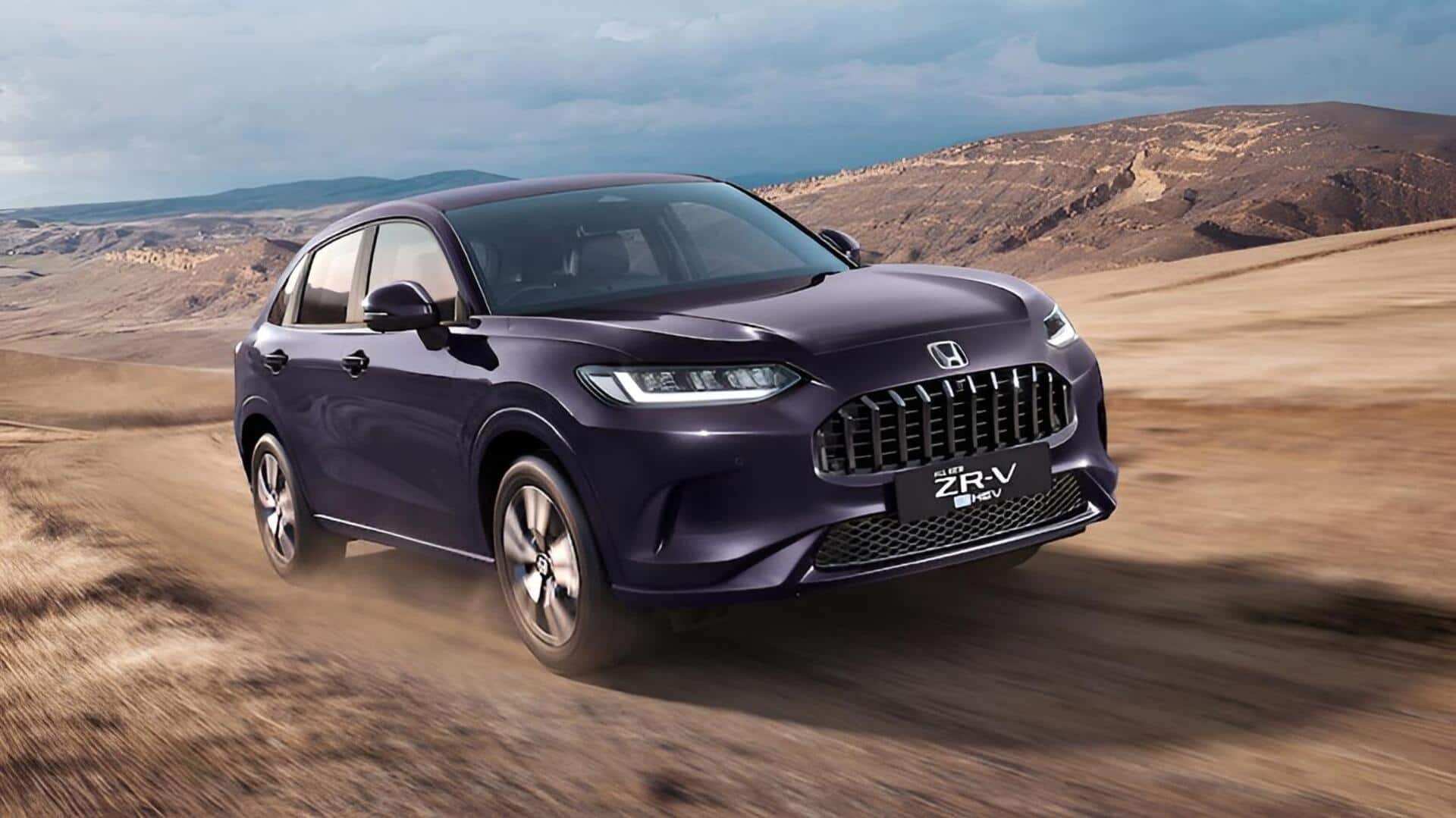 Honda ZR-V: భారత్‌లో అడుగుపెట్టిన హోండా ZR-V.. హైబ్రిడ్ ఇంజిన్‌తో అదిరిపోయే ఫీచర్లు..