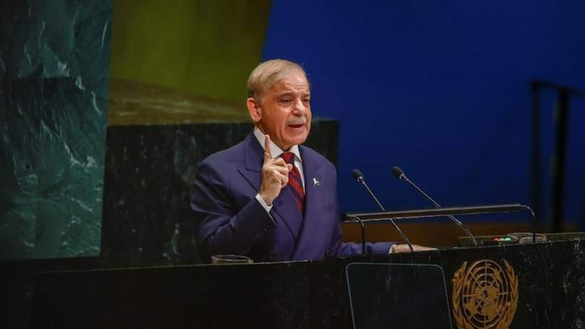 Shehbaz Sharif UNGA Speech: ఐరాస వేదికగా భారత్‌కు పాక్‌ వార్నింగ్‌.. సింధు జలాలపై షెహబాజ్‌ కీలక వ్యాఖ్యలు