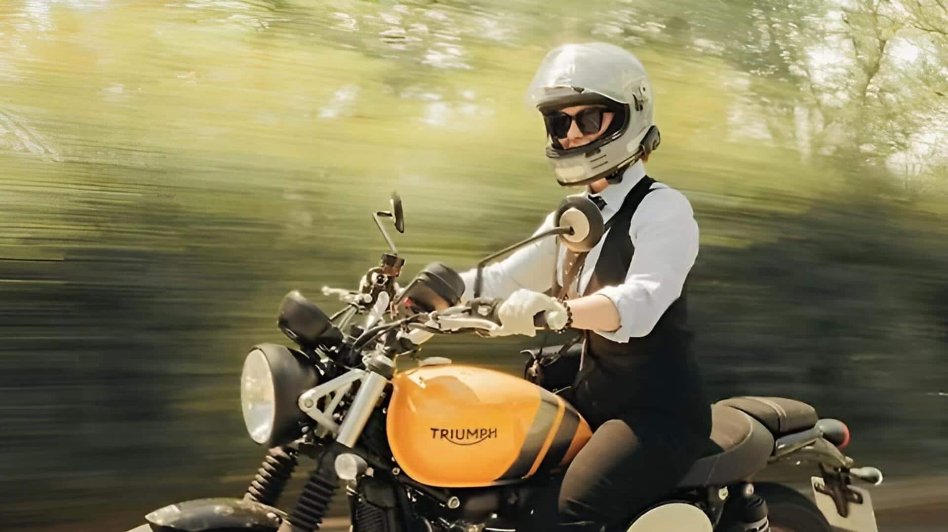 Triumph :స్టైలిష్‌గా బైక్ రైడ్.. పురుషుల ఆరోగ్యానికి మద్దతు.. డీజీఆర్ 13వ ఎడిషన్‌కు ట్రయంఫ్ శ్రీకారం