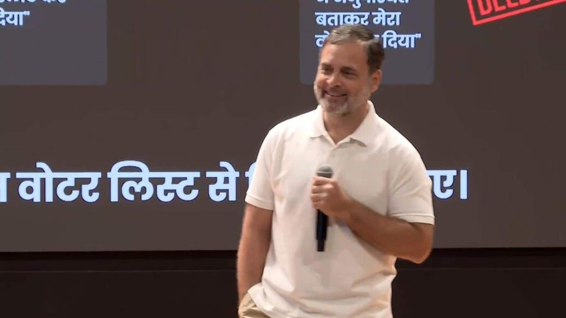 Election Commission: రాహుల్ గాంధీ వ్యాఖ్యల్ని తప్పికొట్టిన ఎన్నికల సంఘం.. కాంగ్రెస్ నేతపై ఫైర్ అయిన ఈసీ..