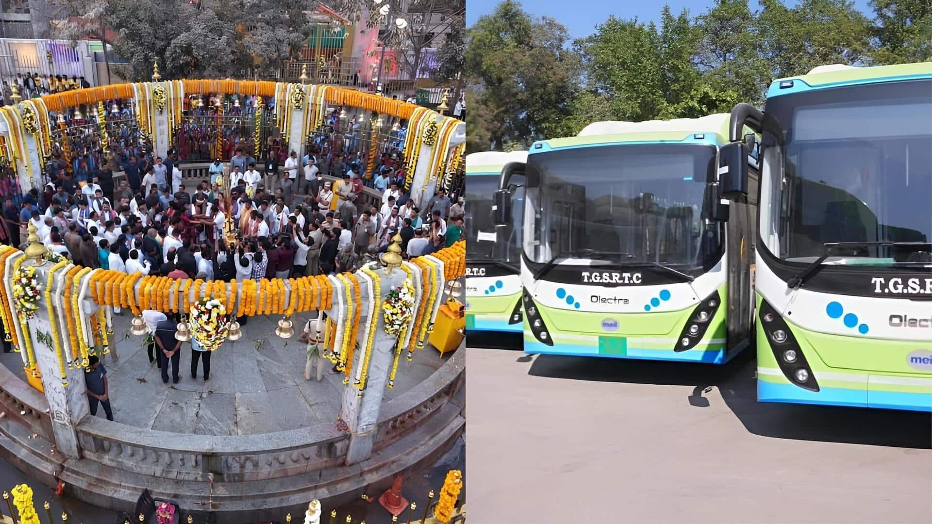 Telangana : మేడారం జాతర: ఆర్టీసీకి రూ.20 కోట్లకు పైగా ఆదాయం