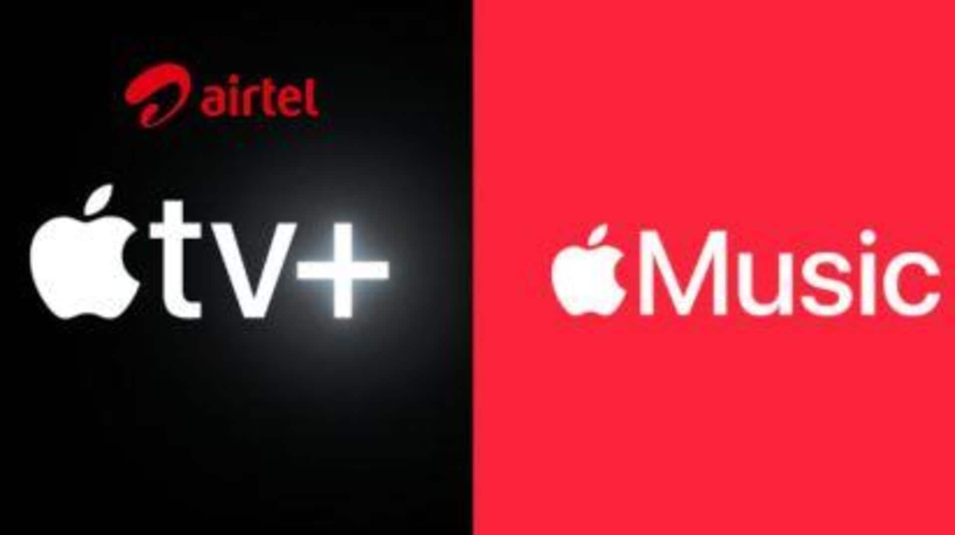 Airtel-Apple: ఎయిర్‌టెల్‌ కస్టమర్లకు హోమ్ ఆపిల్ టీవీ +, ఆపిల్ మ్యూజిక్  సేవలు.. ప్లాన్‌ల ధరలు ఇవే..! 