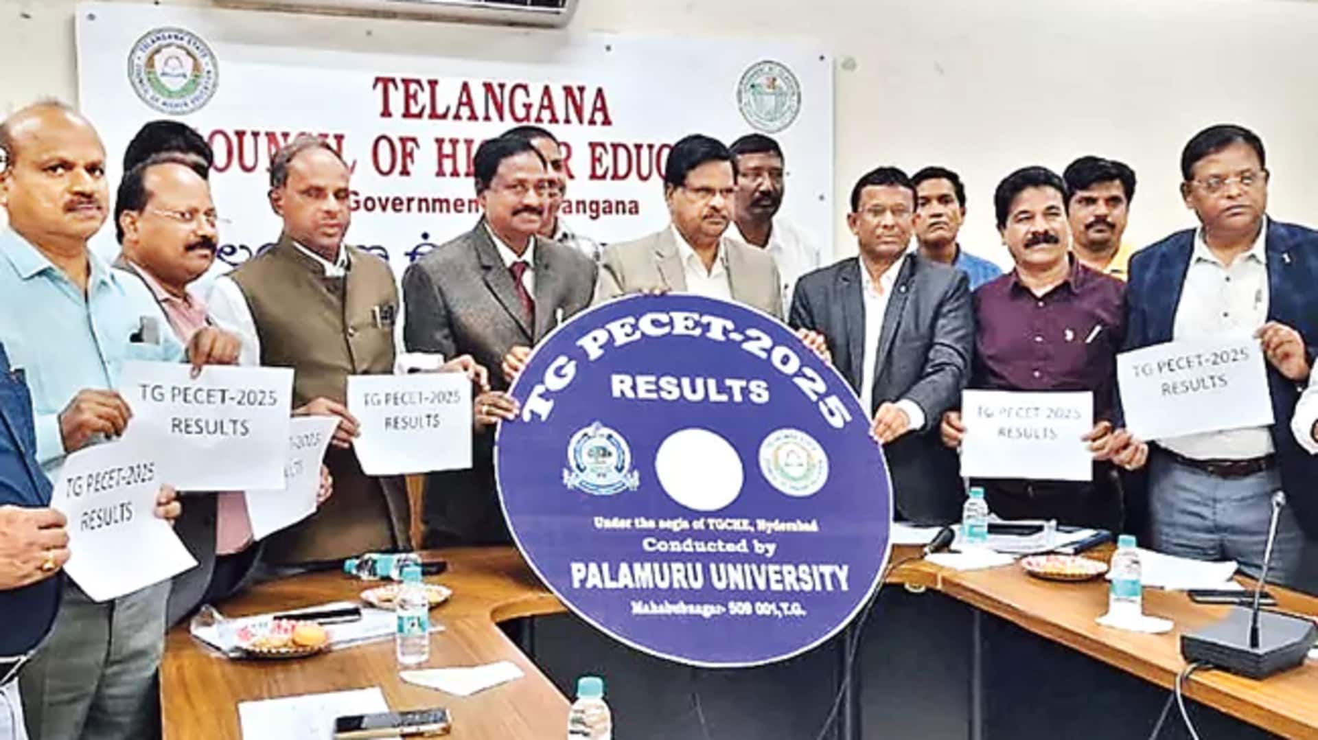 PECET: రాష్ట్రంలో పీఈసెట్లో 94.96 శాతం మంది ఉత్తీర్ణత PECET: రాష్ట్రంలో పీఈసెట్లో 94.96 శాతం మంది ఉత్తీర్ణత