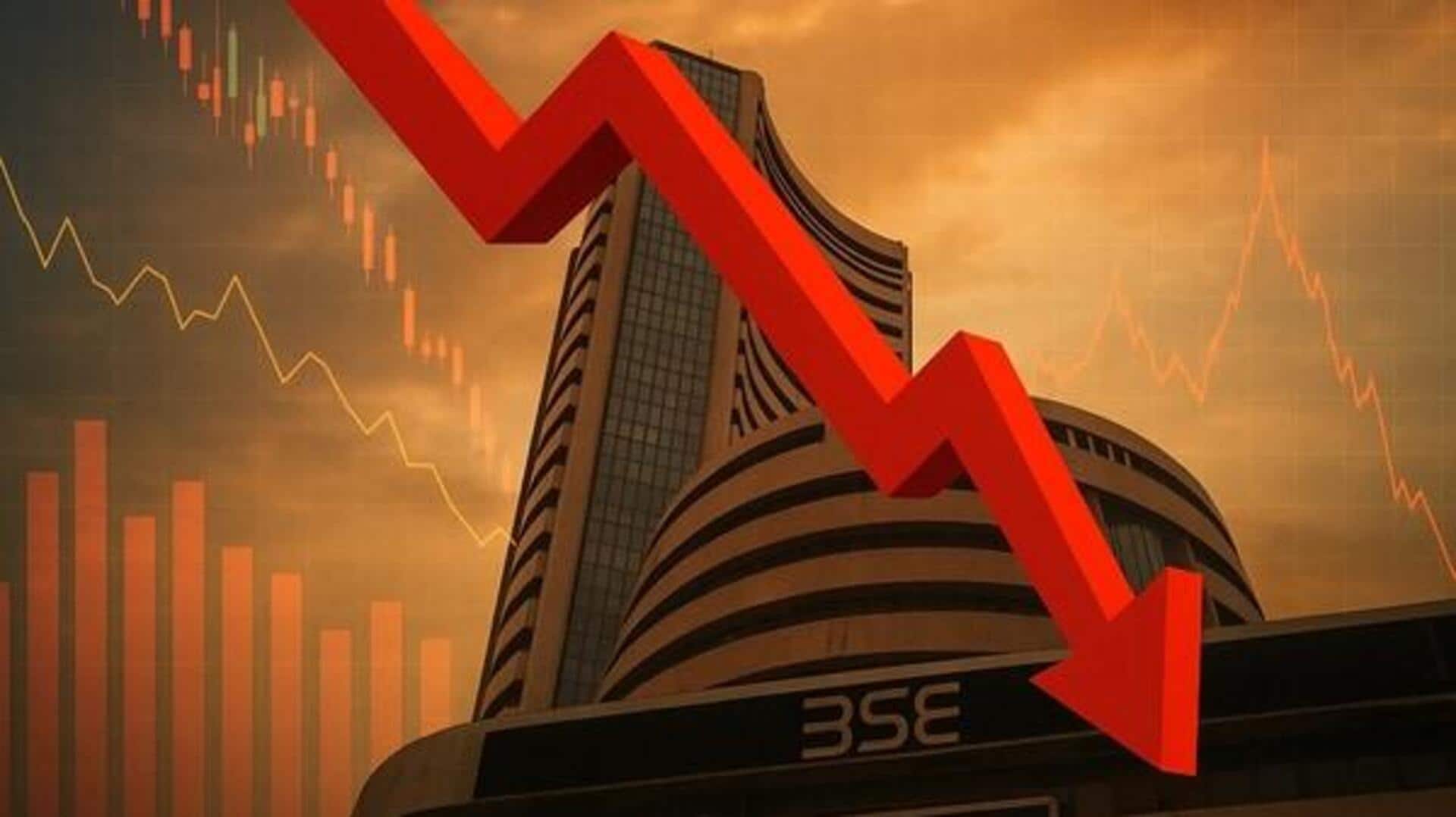 Stock market: స్టాక్ మార్కెట్‌లో భారీ పతనం.. సెన్సెక్స్ 900 పాయింట్లు డౌన్, రూ.6 లక్షల కోట్ల సంపద ఆవిరి!