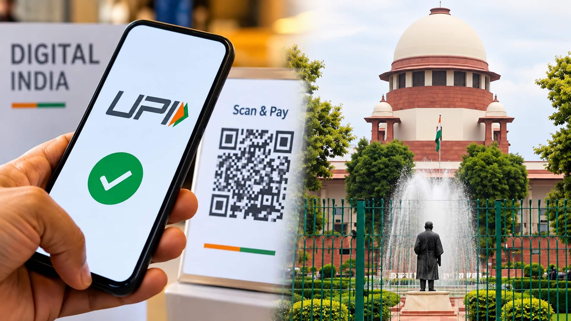 Supreme court on MDR: యూపీఐ ఛార్జీలపై కేంద్రానికి సుప్రీంకోర్టు నోటీసులు.. స్టేపై కీలక నిర్ణయం