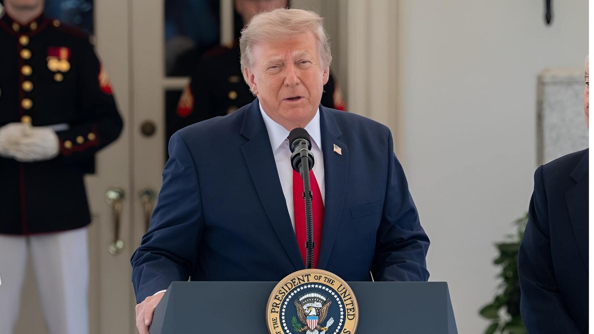 Trump: అమెరికా-ఇరాన్ ఉద్రిక్తతలకు తాత్కాలిక విరామం.. కీలక ప్రకటన చేసిన ట్రంప్