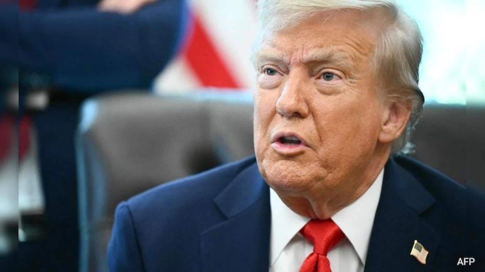 Trump: పాక్ తో యుద్ధంపై స్వయంగా భారత ప్రధాని నరేంద్రమోదీకి ఫోన్': ట్రంప్ మళ్లీ అదే పాట Trump: పాక్ తో యుద్ధంపై స్వయంగా భారత ప్రధాని నరేంద్రమోదీకి ఫోన్': ట్రంప్ మళ్లీ అదే పాట