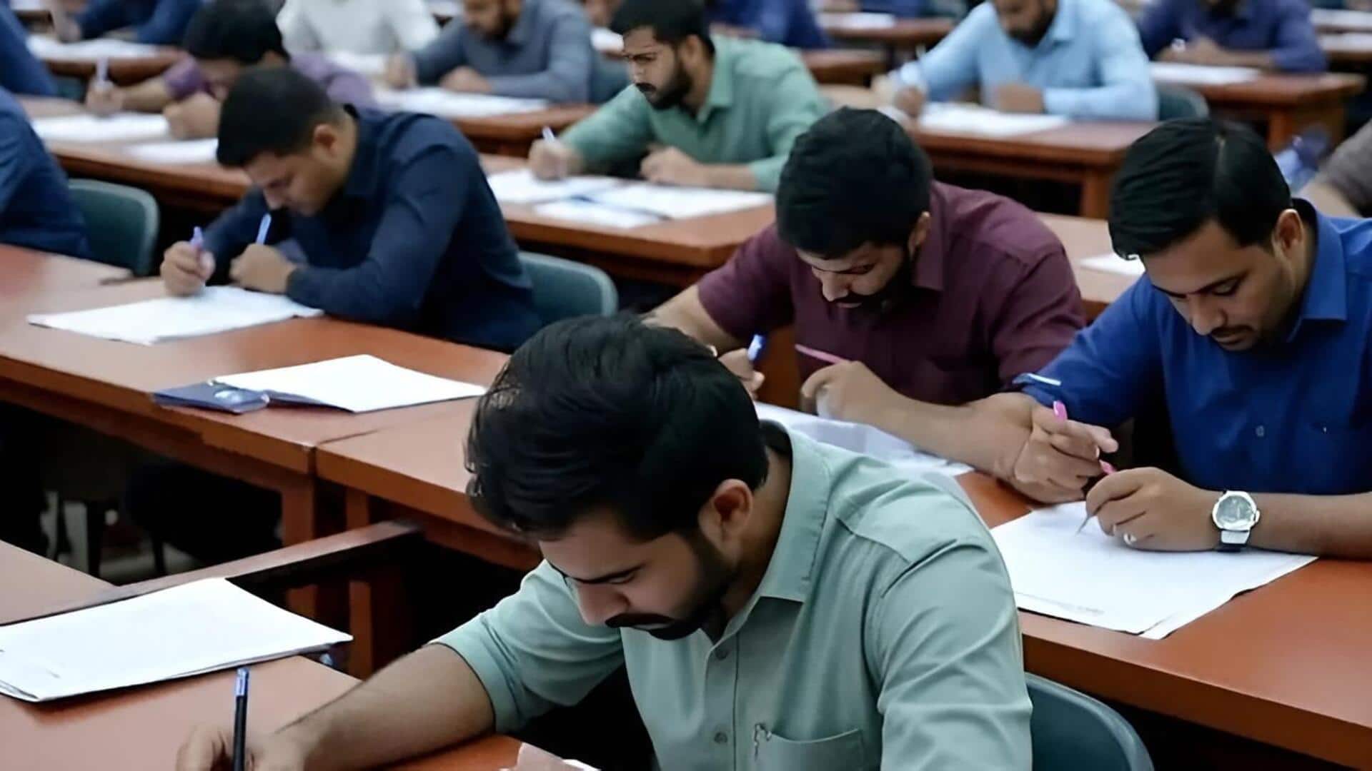 Rajasthan: పరీక్ష హాలులో మైక్‌తో జవాబులు.. 93 ఆన్సర్ షీట్లు సీజ్