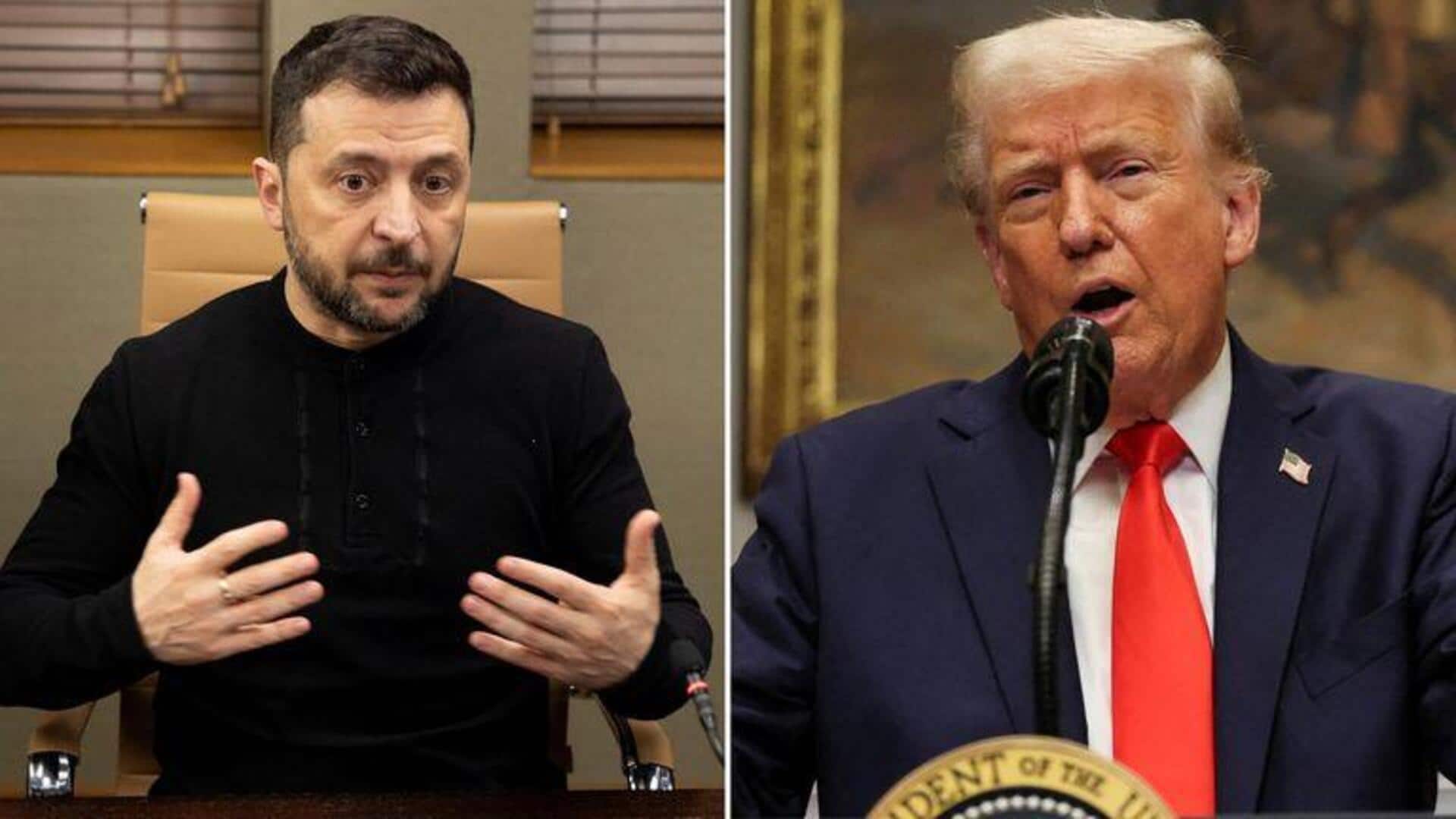 Trump- Zelensky: ట్రంప్‌తో ముఖ్యమైన, సానుకూల చర్చలు జరిగాయి.. ఎలాంటి ఒత్తిడి ఎదుర్కోలేదు: జెలెన్‌స్కీ 