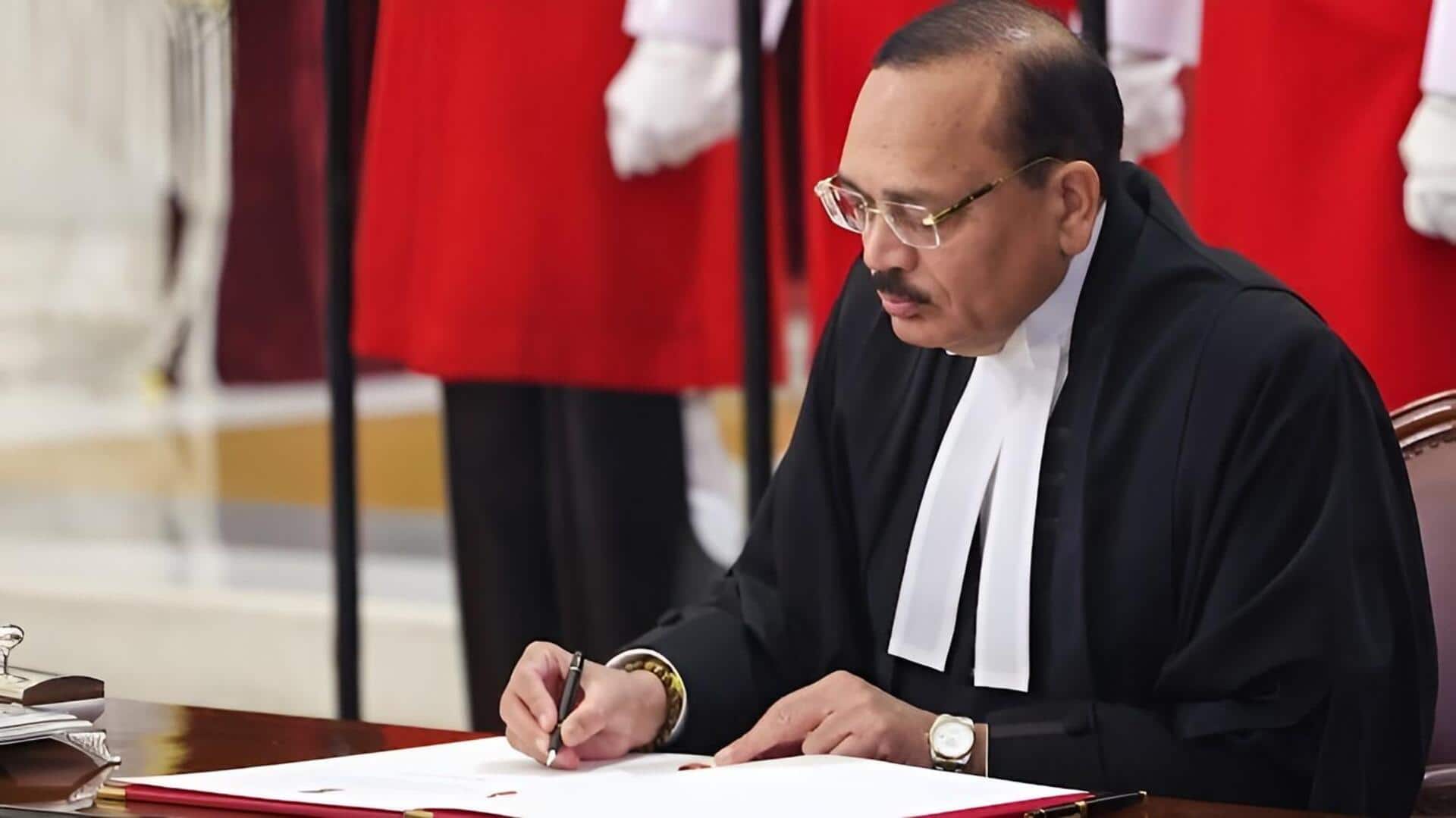 Chief Justice: 'ఇది విద్యార్థులకు, నాకు మధ్య ఉన్న విషయం': బార్ కౌన్సిల్ ఆదేశంపై ప్రధాన న్యాయమూర్తి