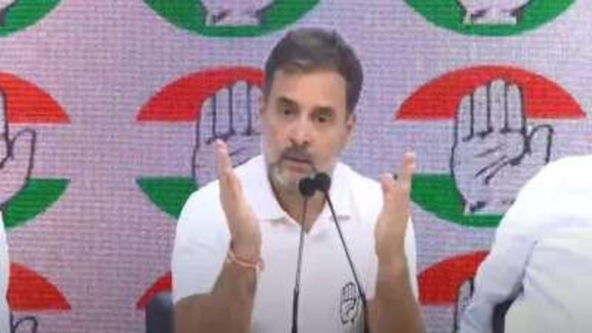 Rahul Gandhi: "రాజ్యాంగం రక్షించబడింది, ఇది నరేంద్ర మోదీకి  నైతిక ఓటమి"..ఫలితాల అనంతరం రాహుల్ గాంధీ 