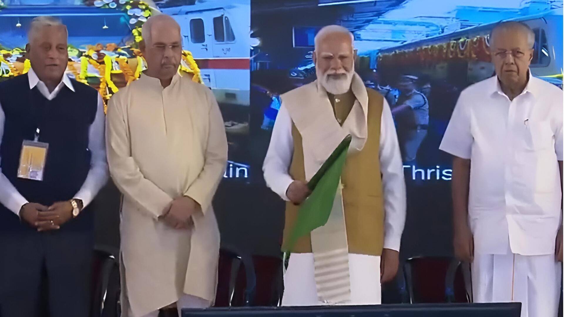 PM Modi: అమృత్ భారత్ ఎక్స్‌ప్రెస్ రైళ్లను జెండా ఊపి ప్రారంభించిన ప్రధాని మోదీ