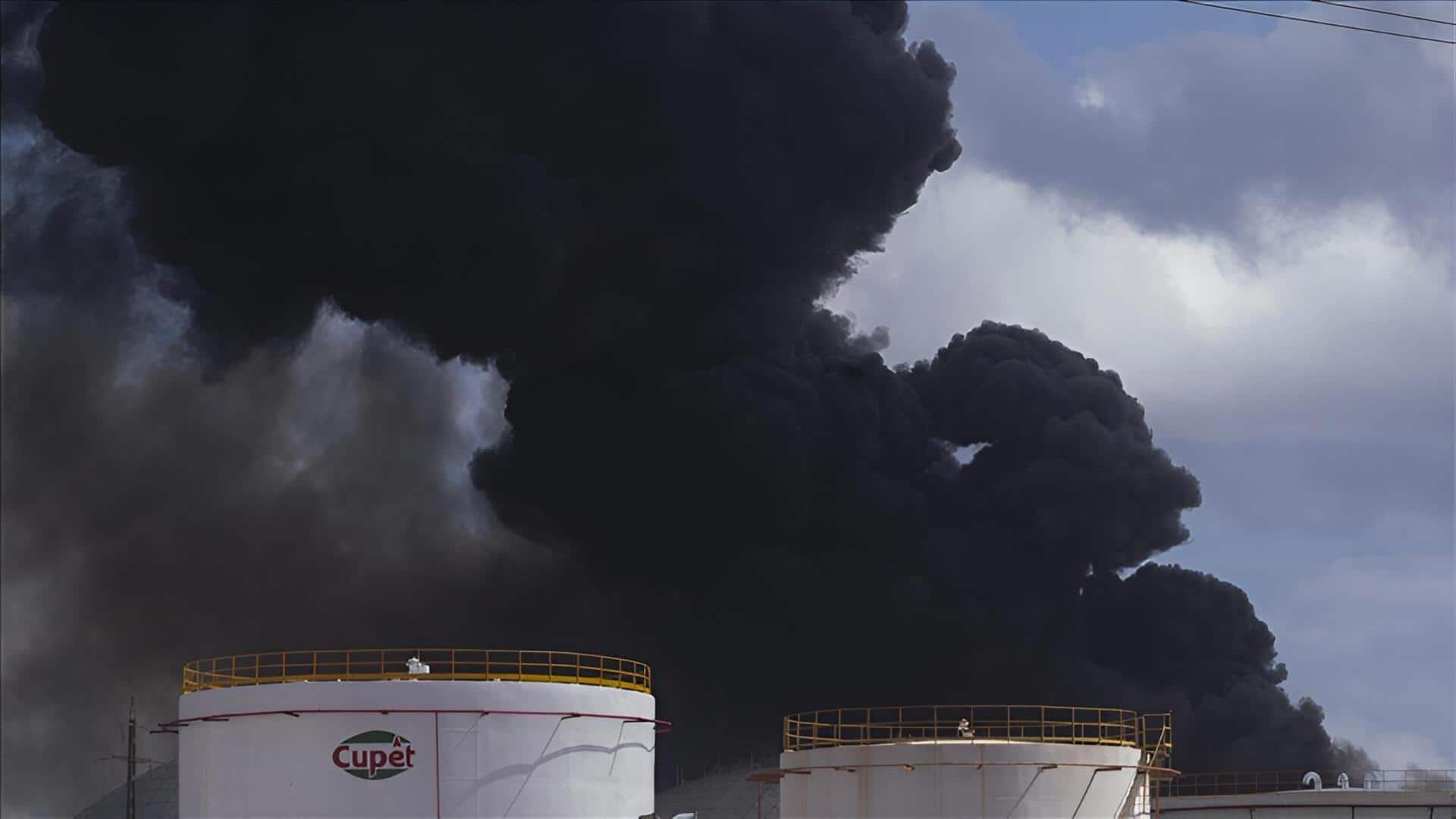 Kuwait: కువైట్ విమానాశ్రయంపై డ్రోన్ దాడి.. ఇంధన ట్యాంకర్‌ను ఢీకొట్టడంతో భారీ అగ్ని ప్రమాదం