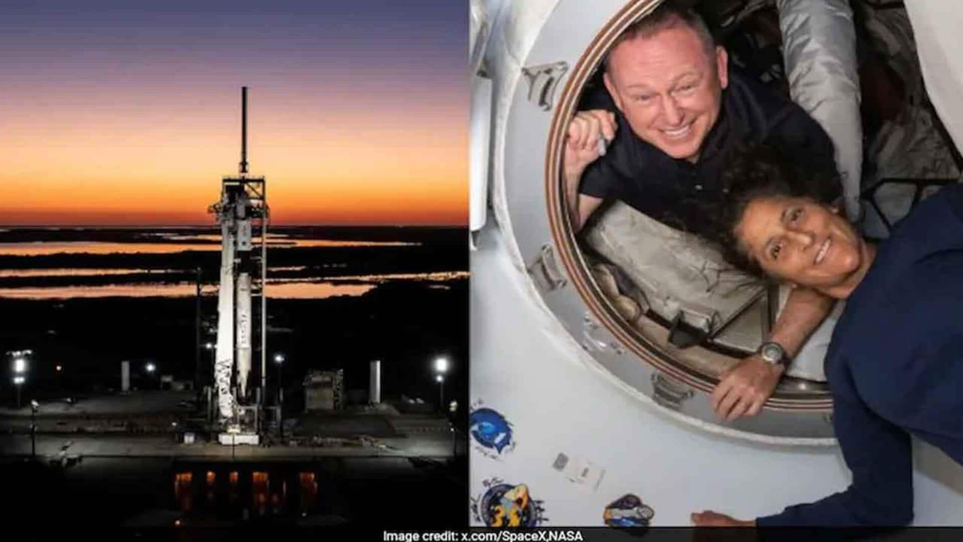 NASA-SpaceX: సునీతా విలిమయ్స్‌కు మరోసారి నిరాశ.. ఫాల్కర్ 9 రాకెట్‌లో సమస్యతో ప్రయోగం వాయిదా