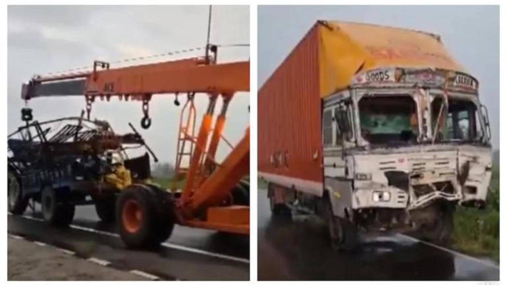 Uttar Pradesh: ఉత్తర్ప్రదేశ్ లో ఘోర రోడ్డు ప్రమాదం.. 8 మంది దుర్మరణం Uttar Pradesh: ఉత్తర్ప్రదేశ్ లో ఘోర రోడ్డు ప్రమాదం.. 8 మంది దుర్మరణం