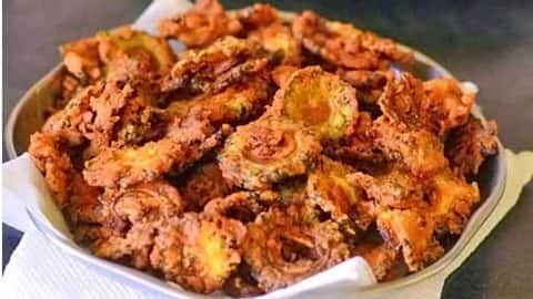 Bitter Gourd Chips Recipe: కారం కారంగా కరకరలాడే కాకరకాయ చిప్స్ ..ఇంట్లోనే సులభంగా చేసుకోండిలా