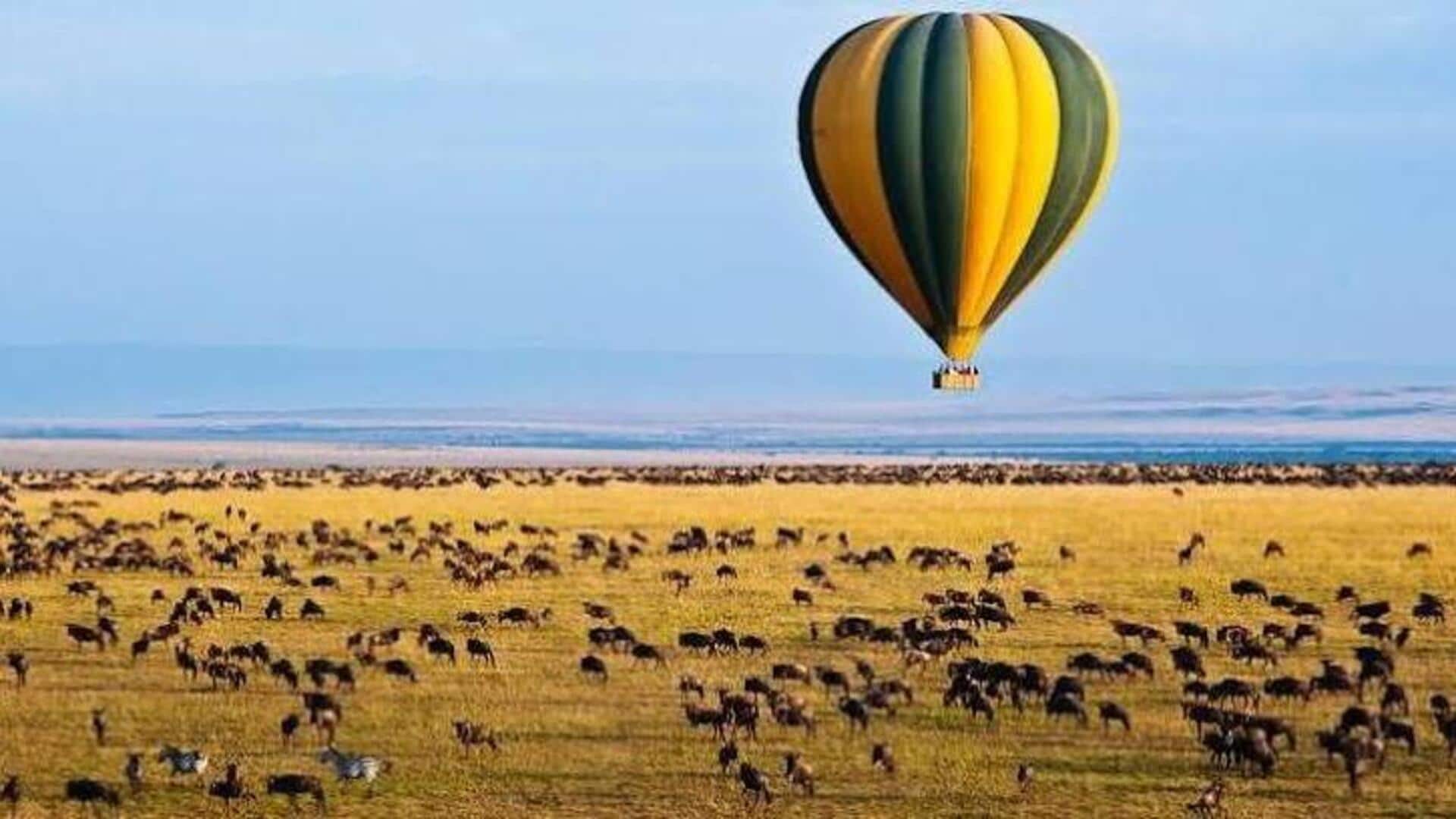 Tanzania hot air balloon safari: టాంజానియా ట్రిప్‌లో మిస్‌ కావొద్దు.. హాట్‌ ఎయిర్‌ బెలూన్‌ రైడ్‌తో అద్భుత అనుభూతి!