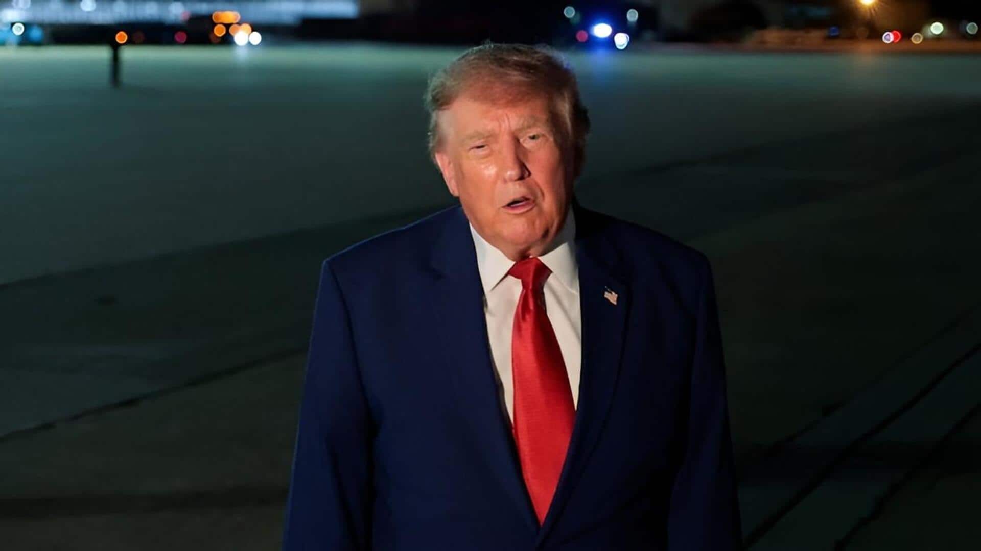 Donald Trump:  ట్రంప్‌ రహస్య విమాన ప్రయాణంపై విమర్శలు.. సిబ్బంది భద్రతపై ప్రశ్నలు