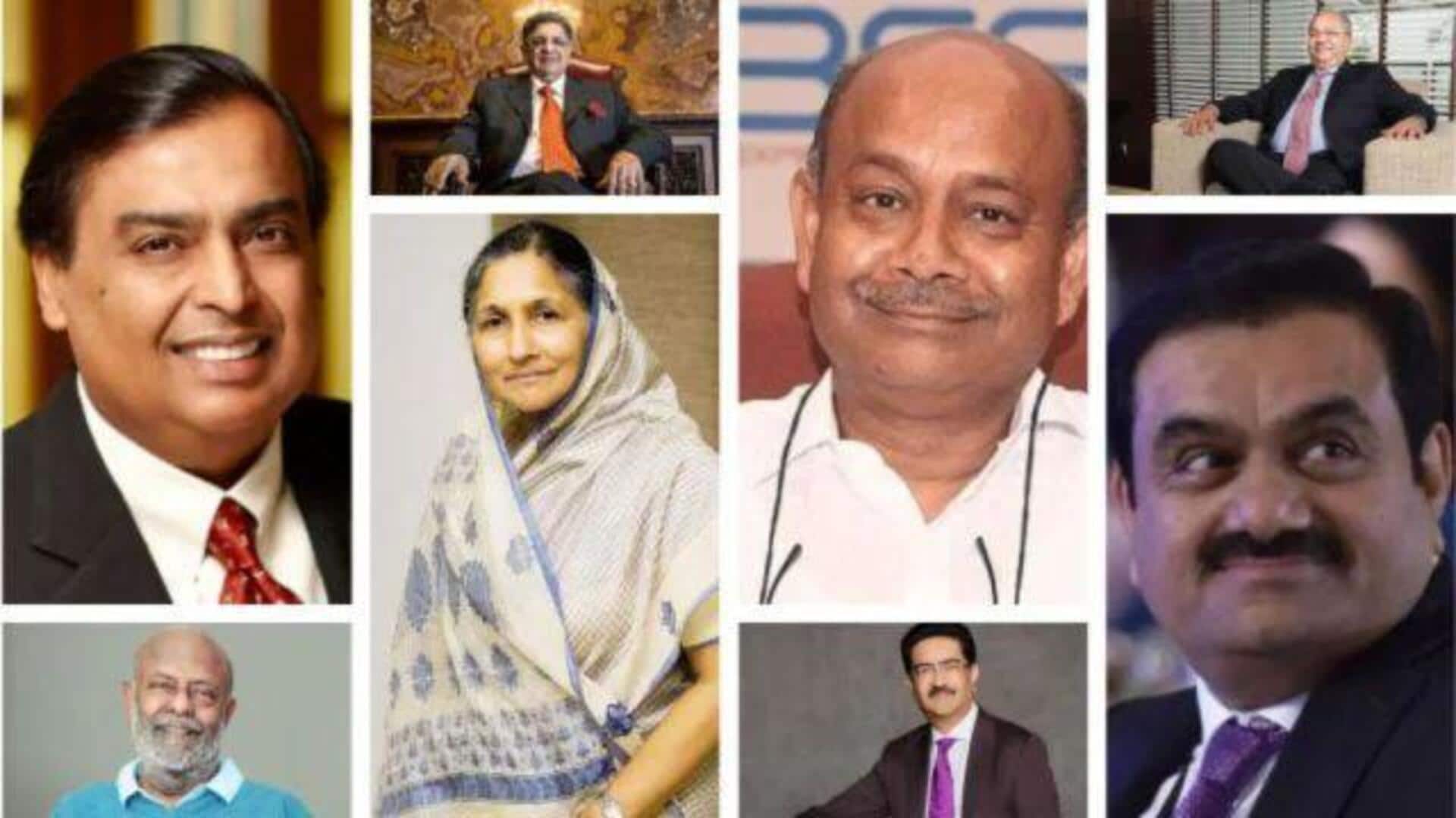 Top 10 richest people in India: జూలై 2025 నాటికి భారతదేశంలోని టాప్ 10 ధనవంతులు వీరే..? Top 10 richest people in India: జూలై 2025 నాటికి భారతదేశంలోని టాప్ 10 ధనవంతులు వీరే..?