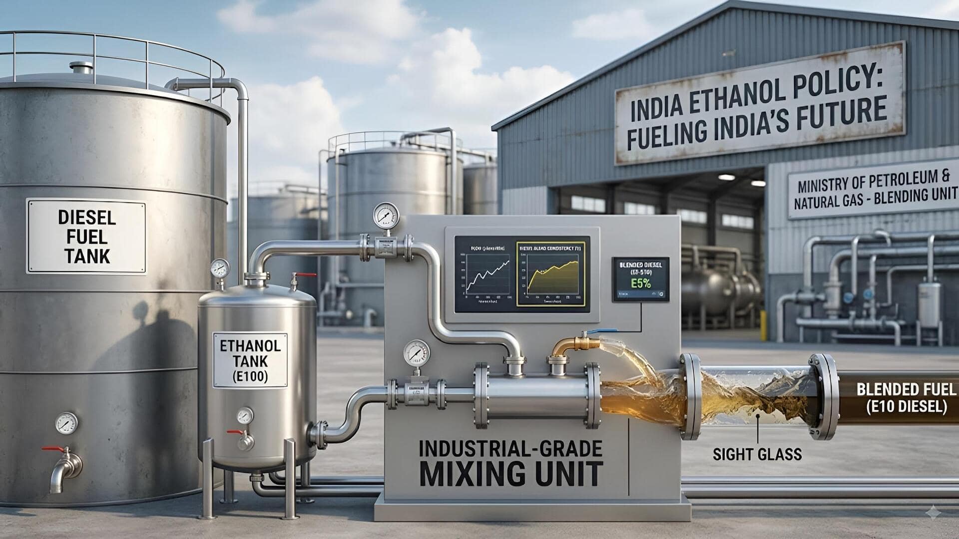 Ethanol-blended diesel: డీజిల్‌లో ఇథనాల్ మిశ్రమానికి కేంద్రం బ్రేక్.. అసలు కారణం ఇదే..
