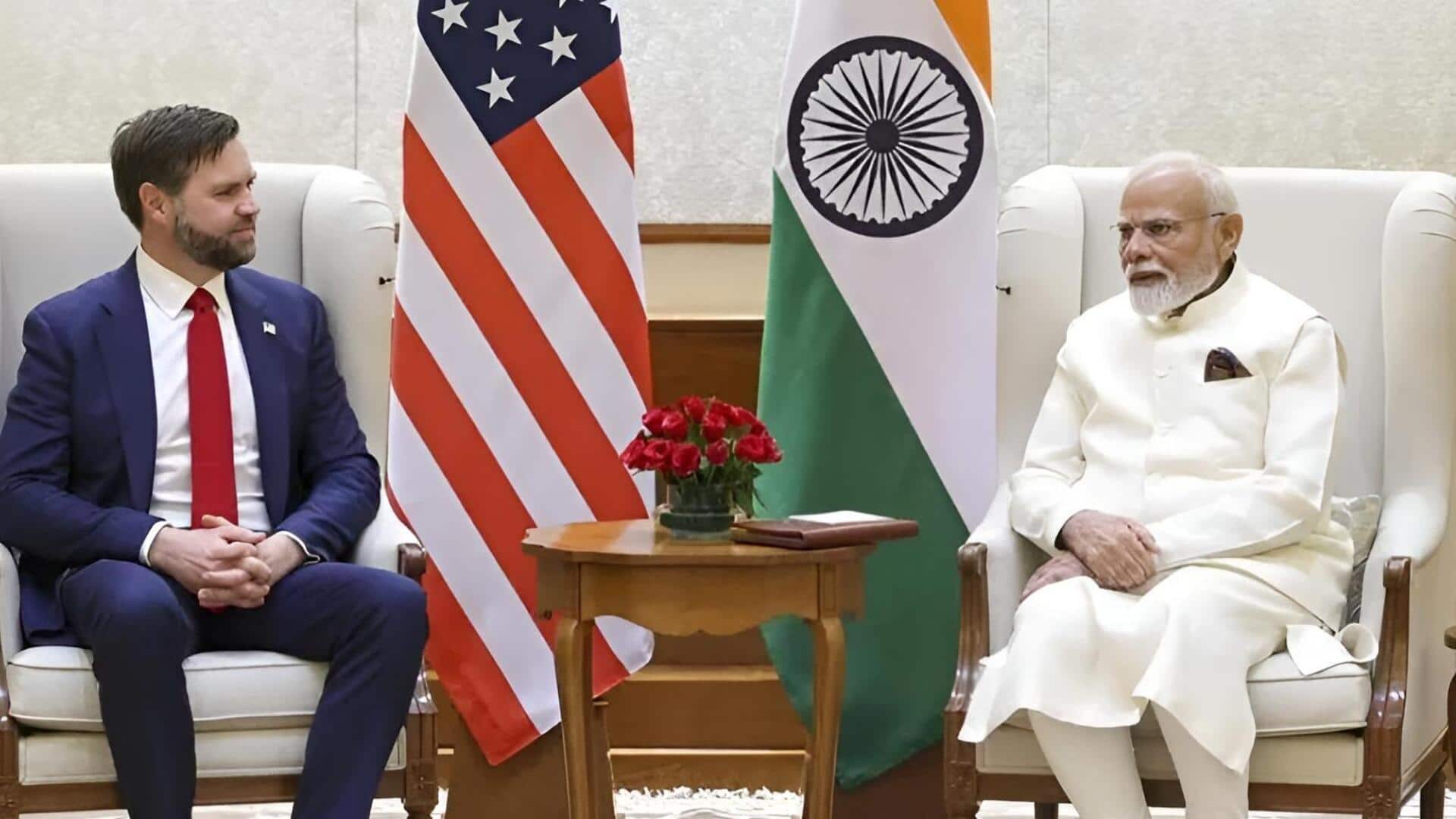 JD. Vance: ప్రధాని మోదీకి జేడీ వాన్స్‌ ఫోన్‌.. కీలక అంశాలపై చర్చ!