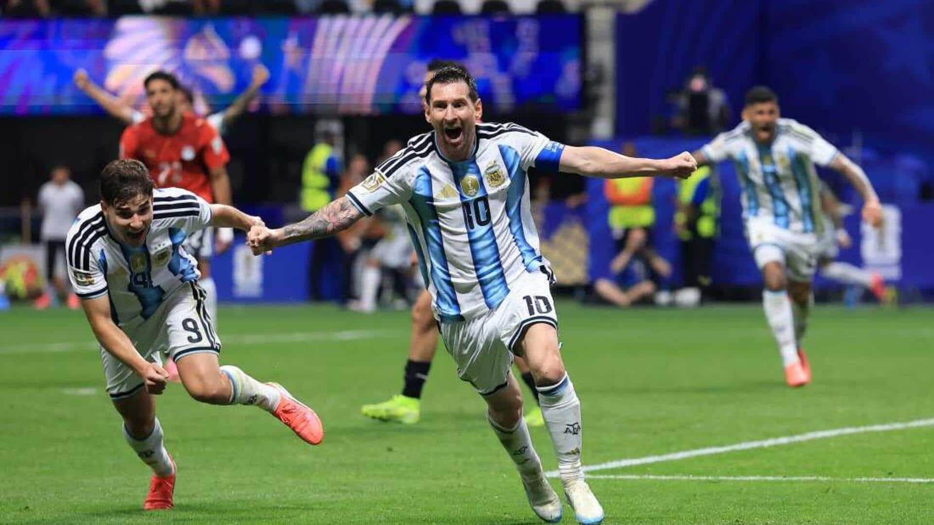 Fifa World Cup: ఈజిప్ట్‌పై ఉత్కంఠ విజయం.. 3-2తో గట్టెక్కిన అర్జెంటీనా