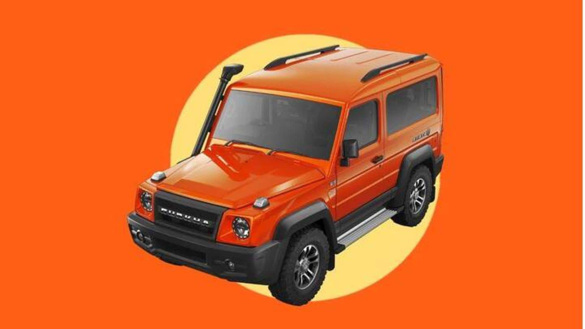 Force Gurkha 5-door: కొత్త ఫోర్స్ గూర్ఖా 5-డోర్ లాంచ్‌కు సిద్ధం 